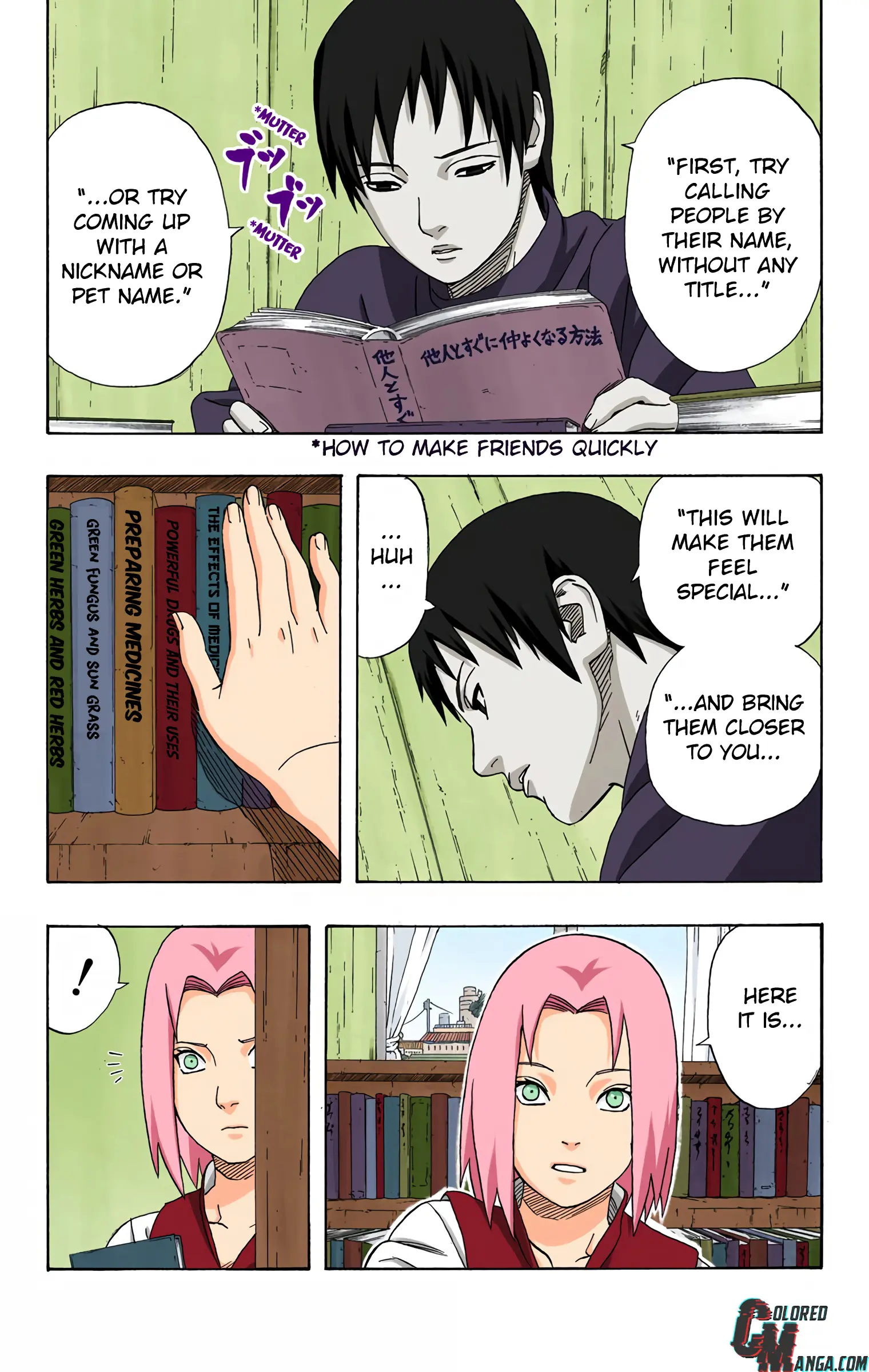 Naruto Colored Manga Online, chapter 311, page 3
