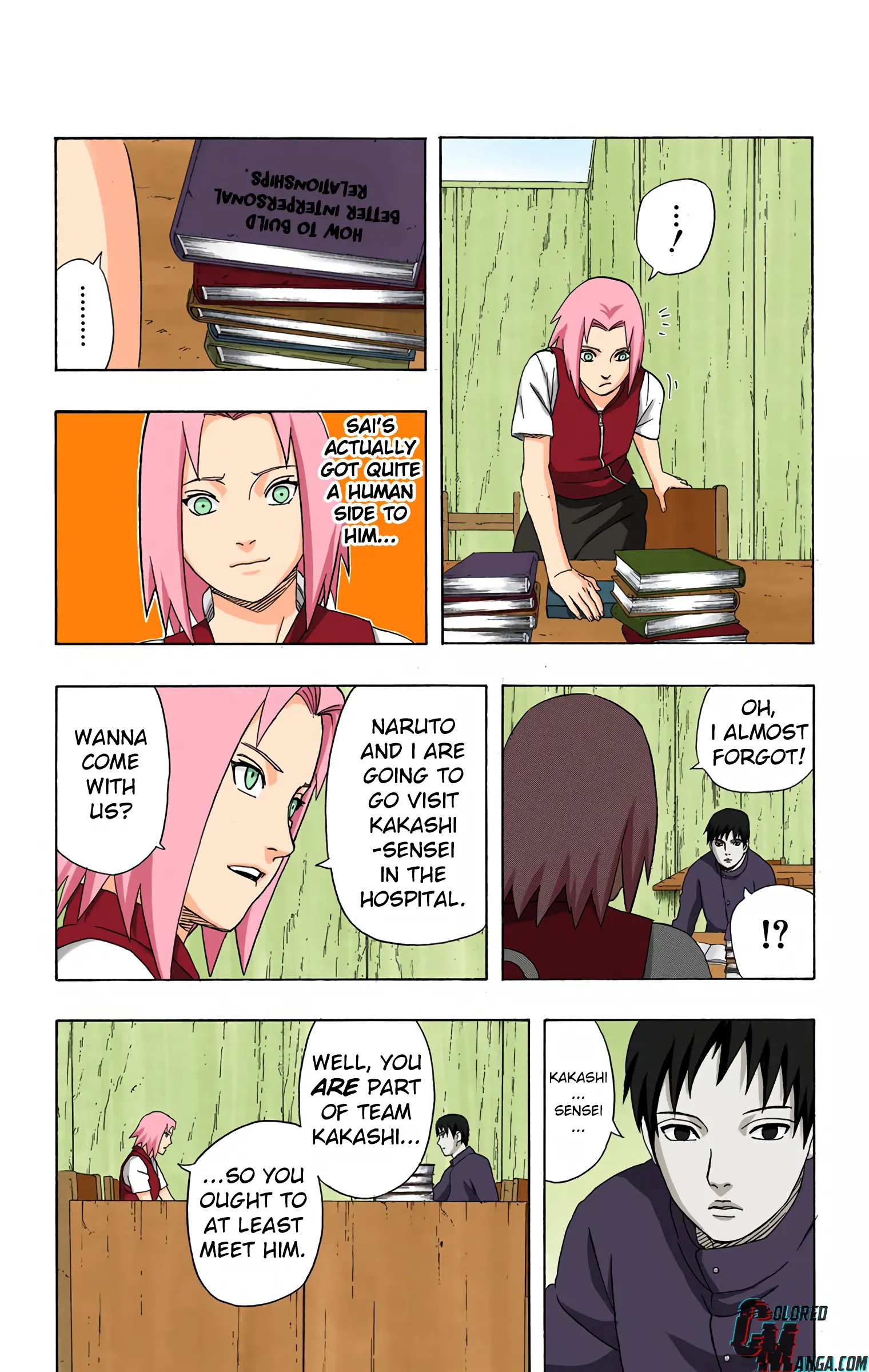 Naruto Colored Manga Online, chapter 311, page 5