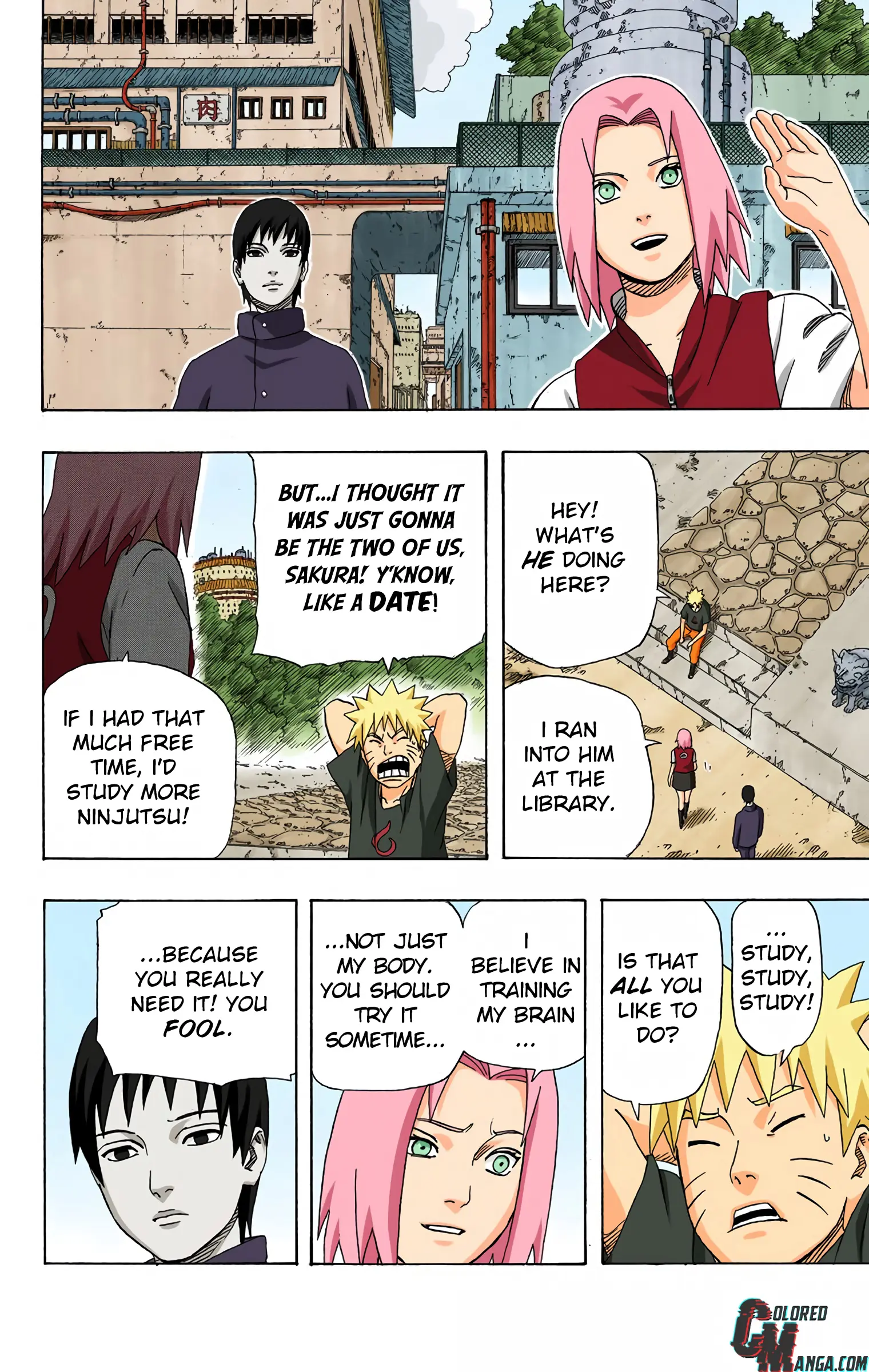 Naruto Colored Manga Online, chapter 311, page 8