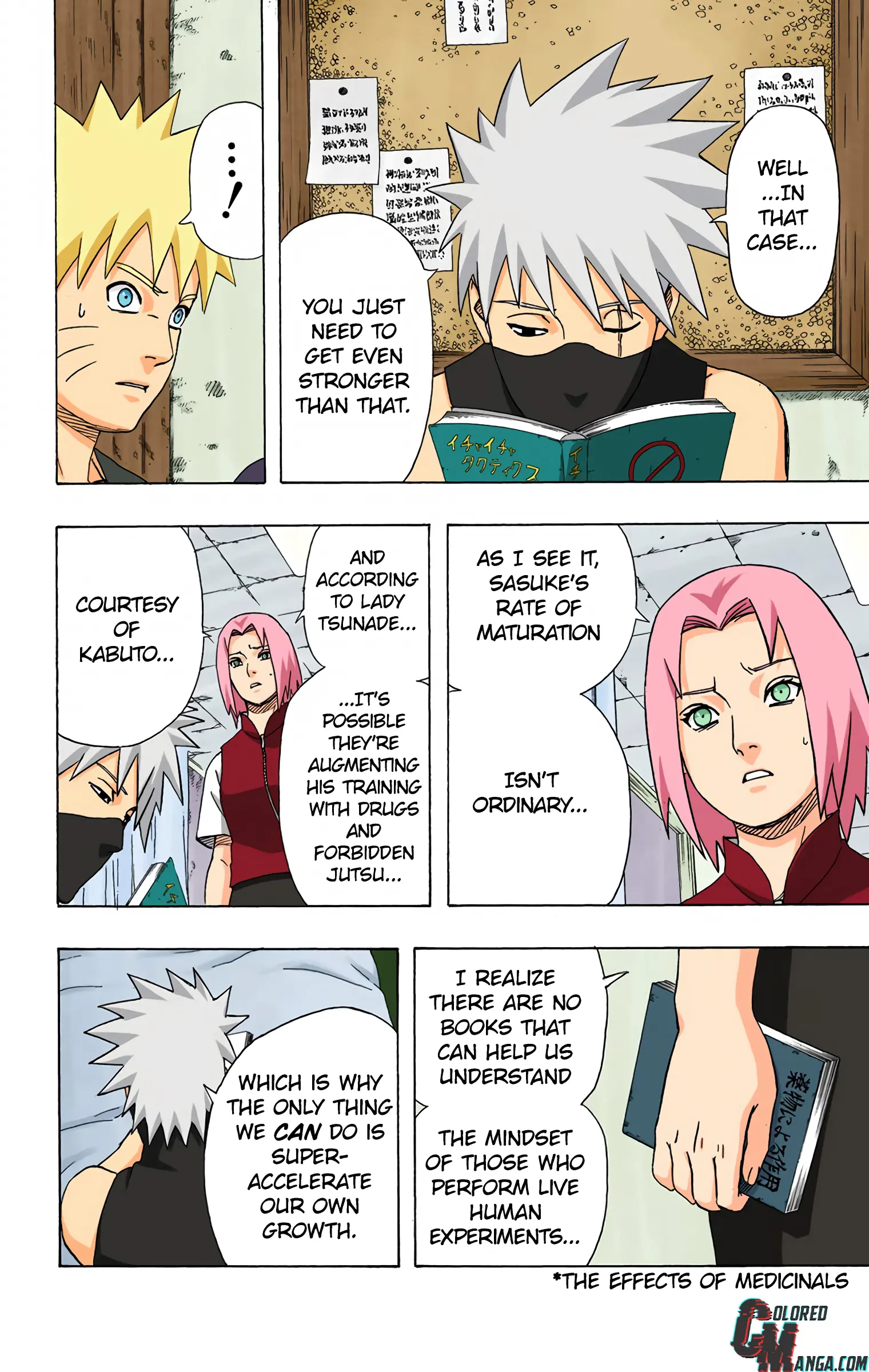 Naruto Colored Manga Online, chapter 311, page 16