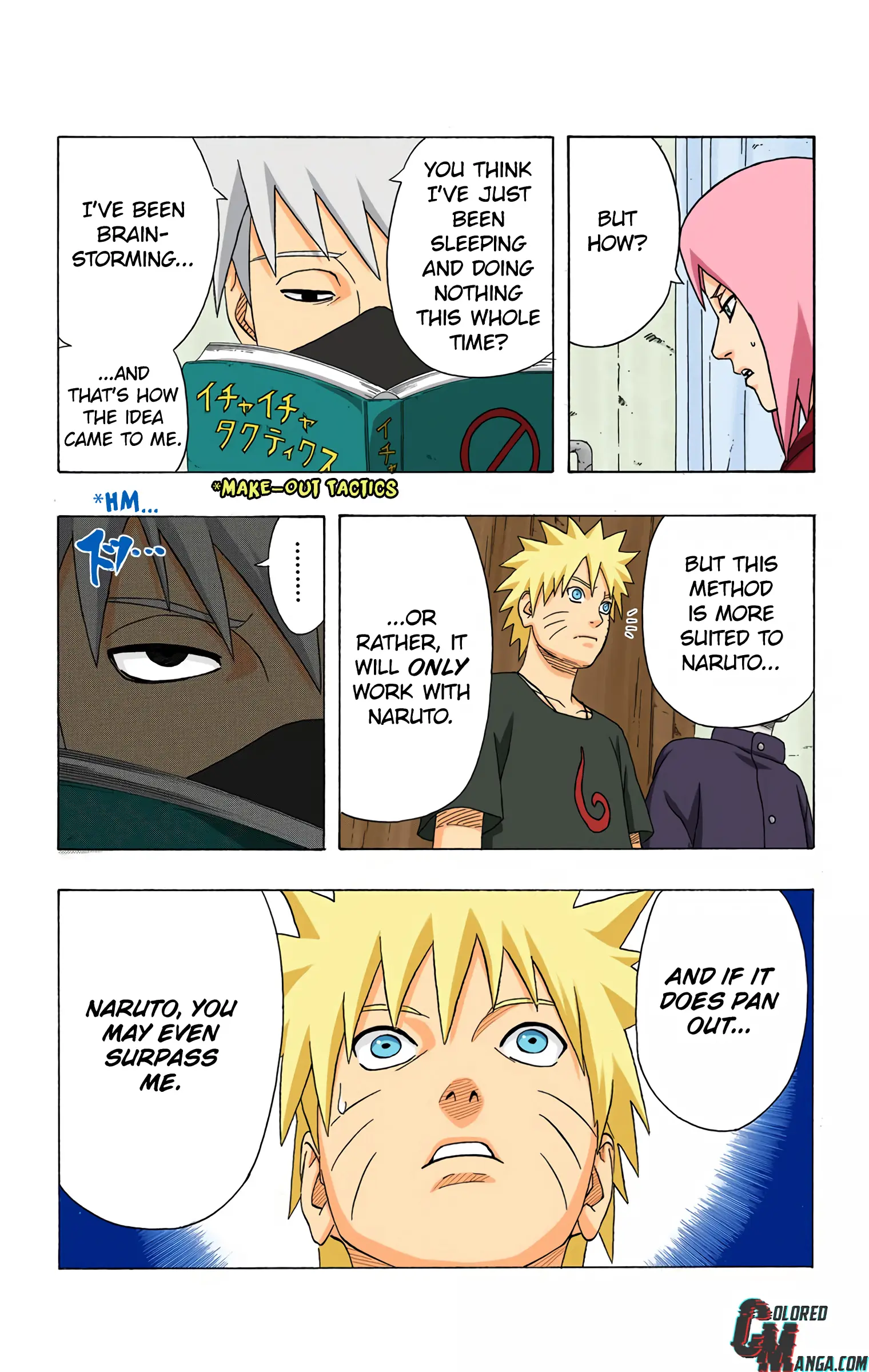 Naruto Colored Manga Online, chapter 311, page 17