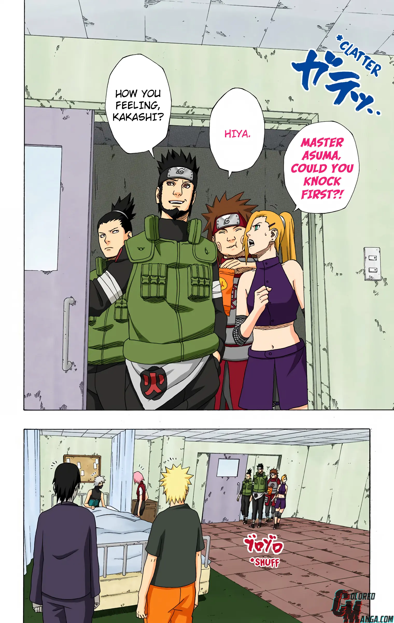 Naruto Colored Manga Online, chapter 312, page 4