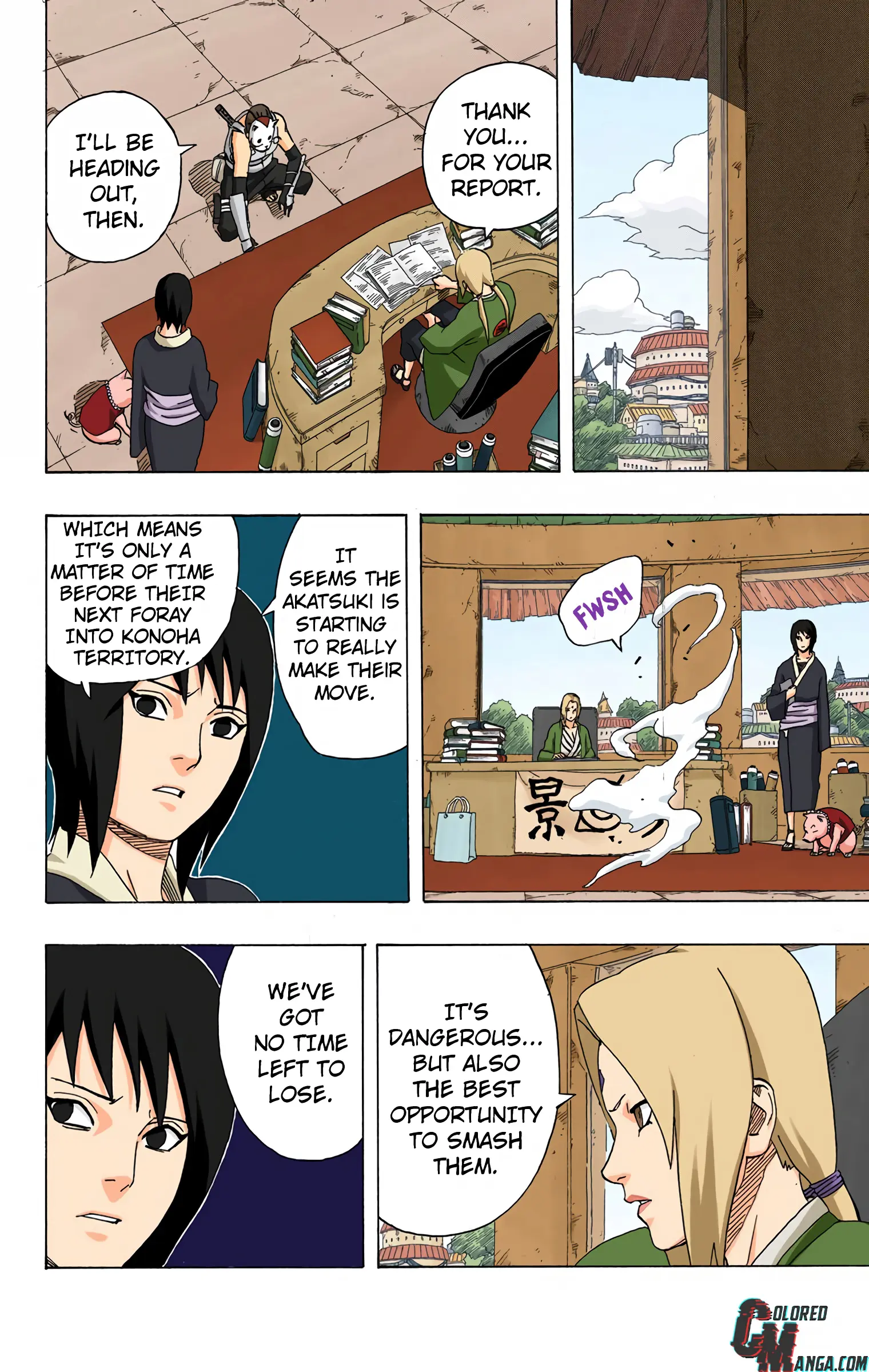 Naruto Colored Manga Online, chapter 312, page 6