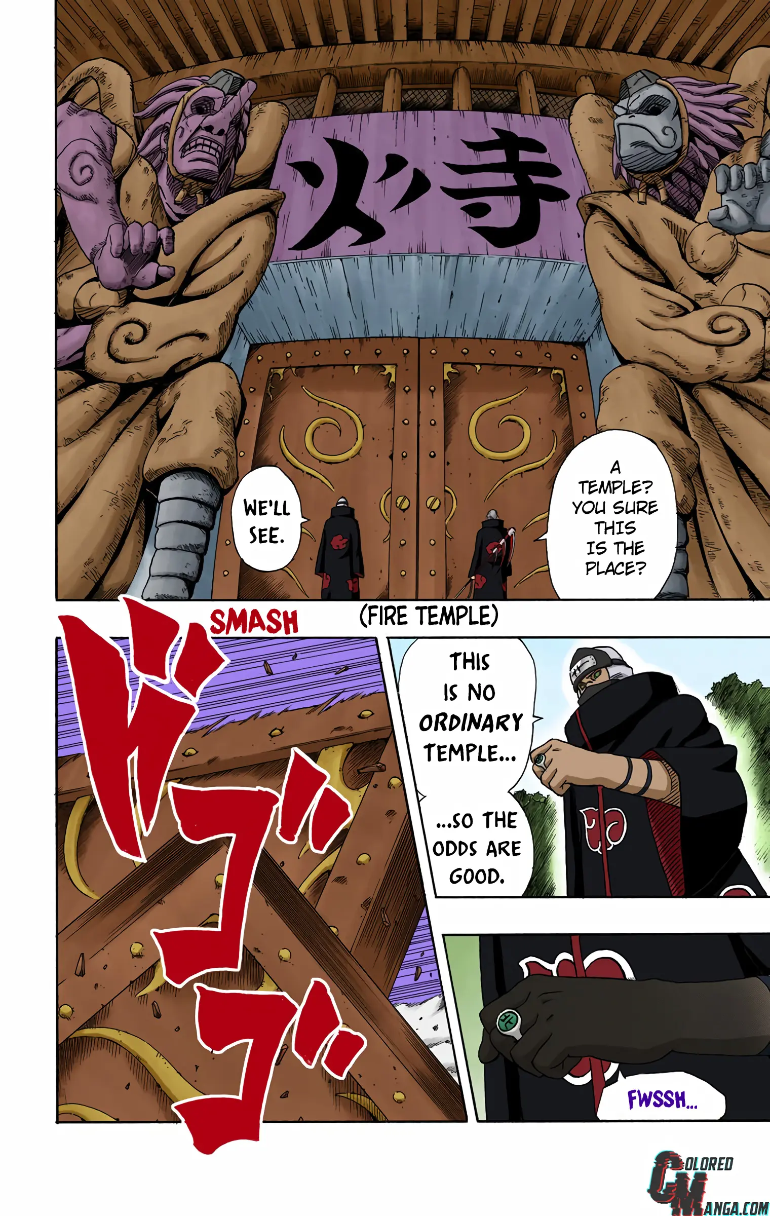Naruto Colored Manga Online, chapter 314, page 4