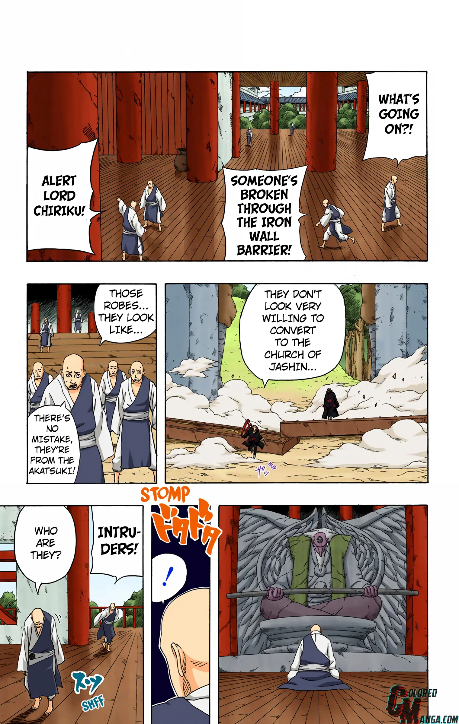 Naruto Colored Manga Online, chapter 314, page 5