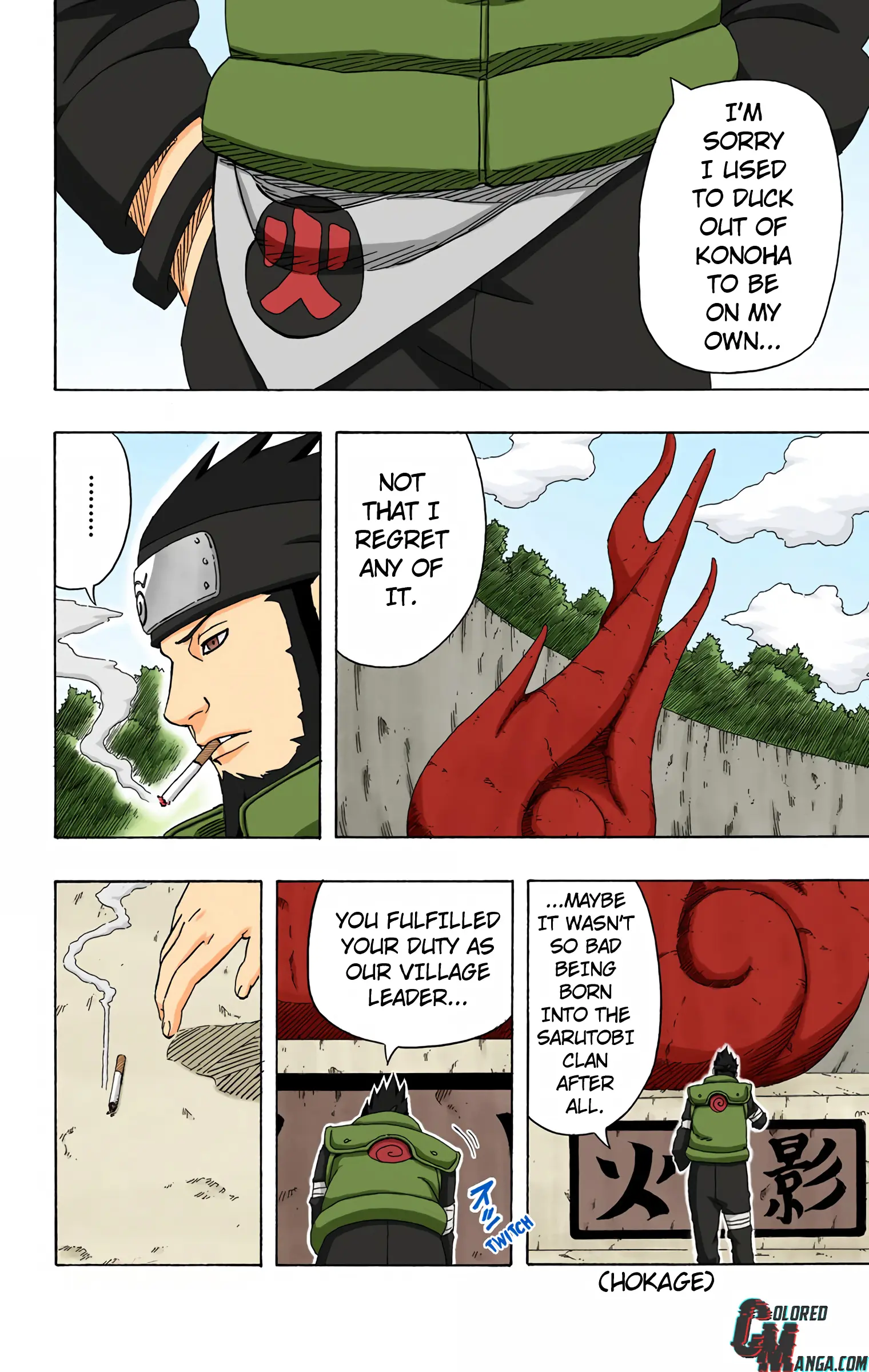 Naruto Colored Manga Online, chapter 314, page 13