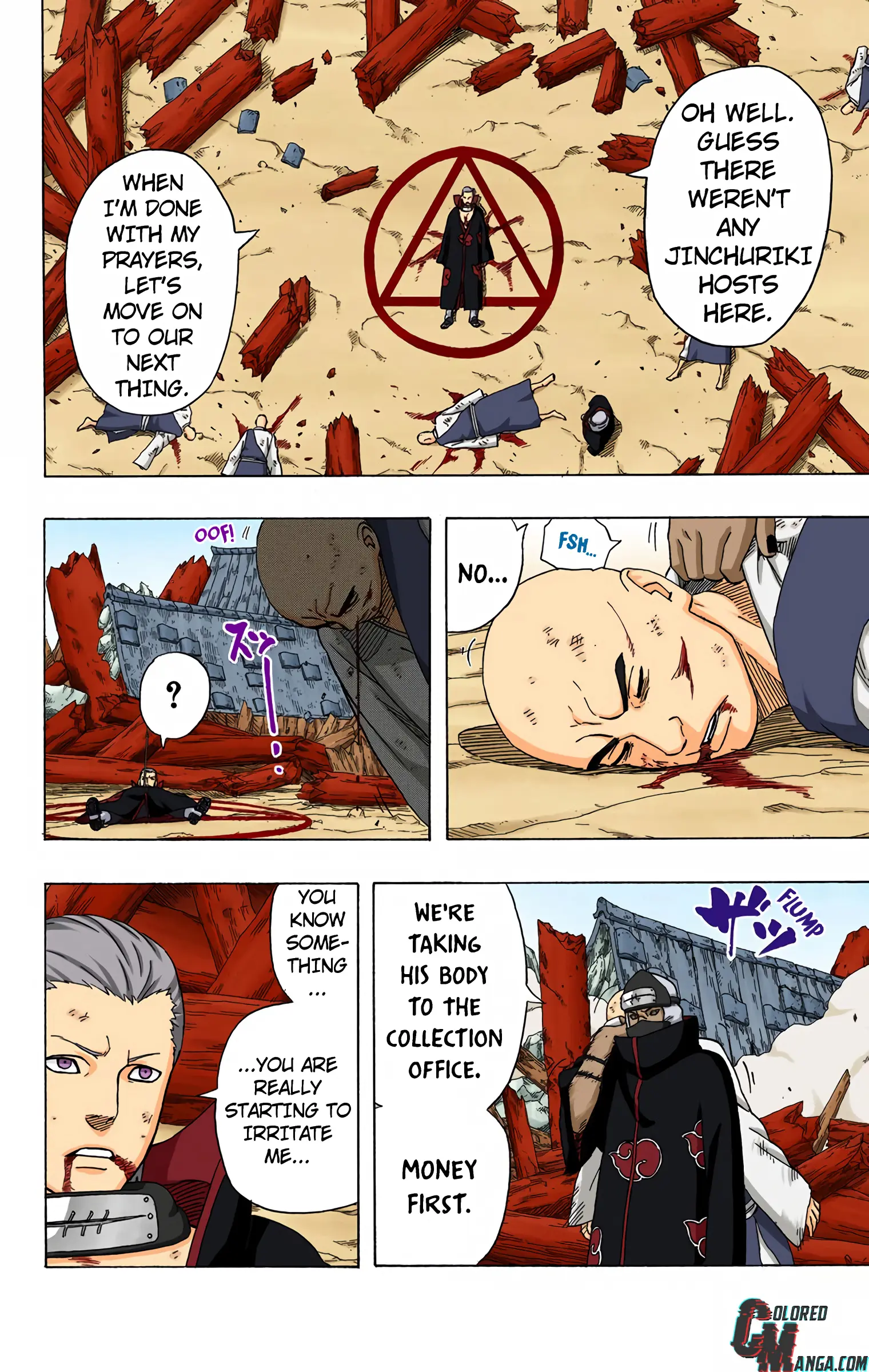 Naruto Colored Manga Online, chapter 314, page 15