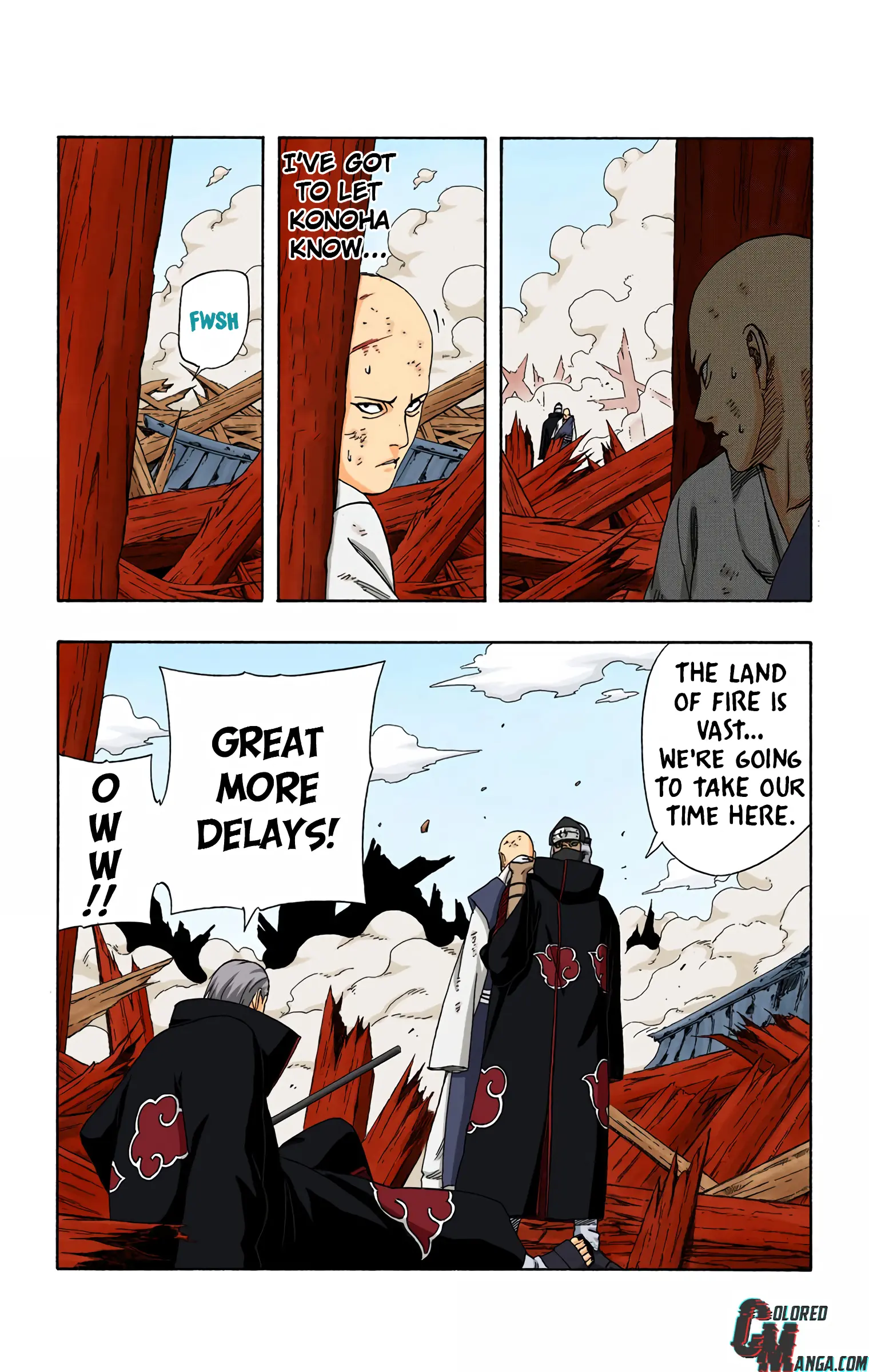 Naruto Colored Manga Online, chapter 314, page 16