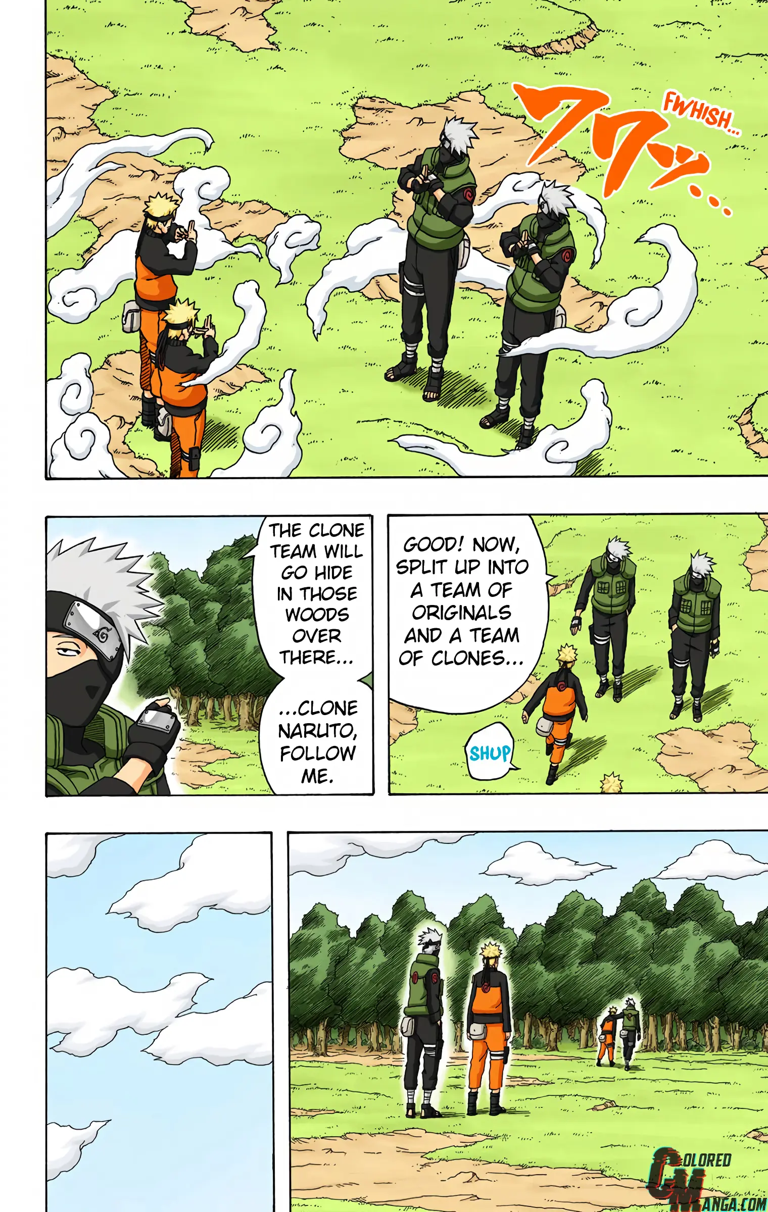 Naruto Colored Manga Online, chapter 315, page 4
