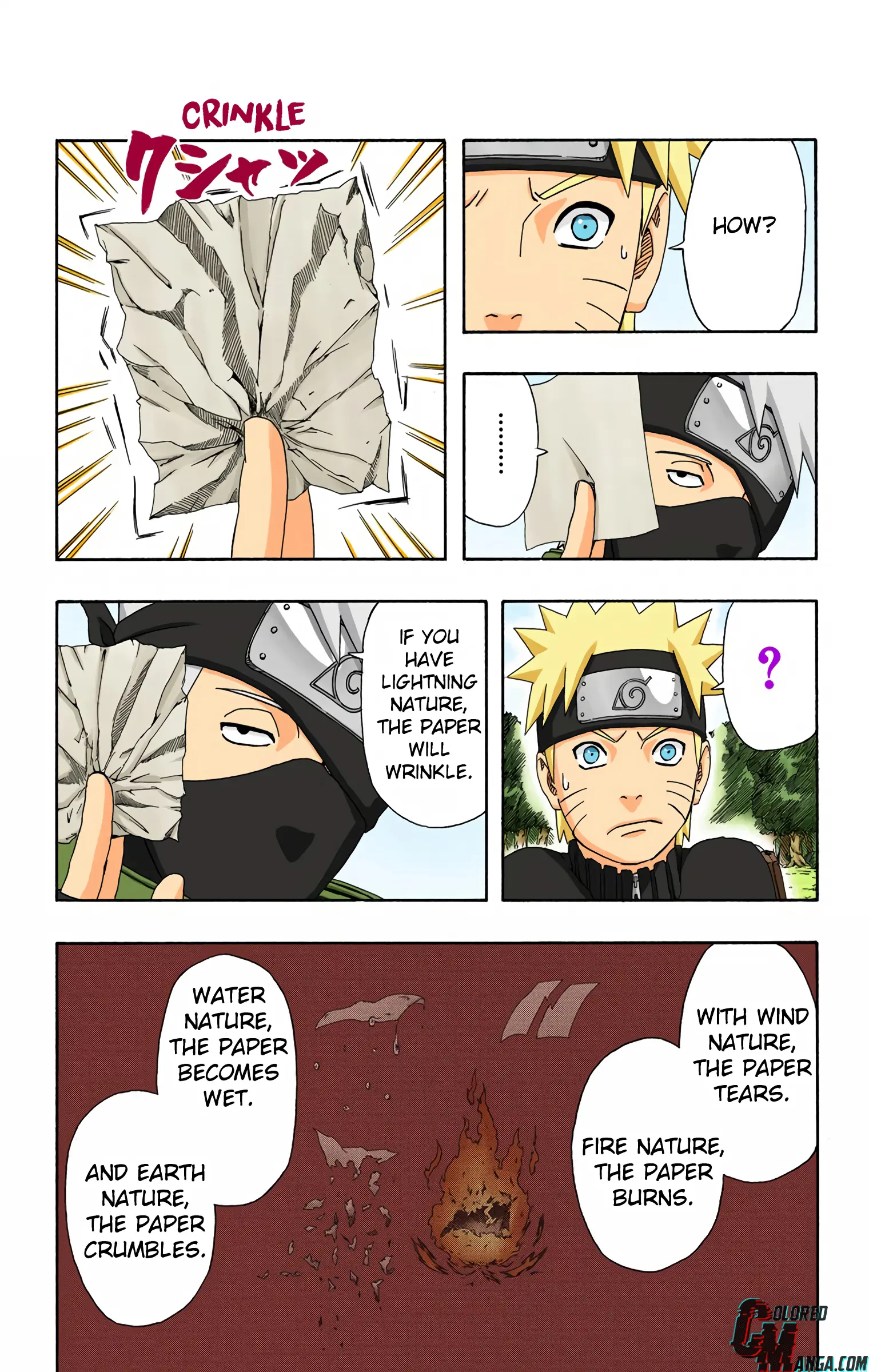 Naruto Colored Manga Online, chapter 315, page 15
