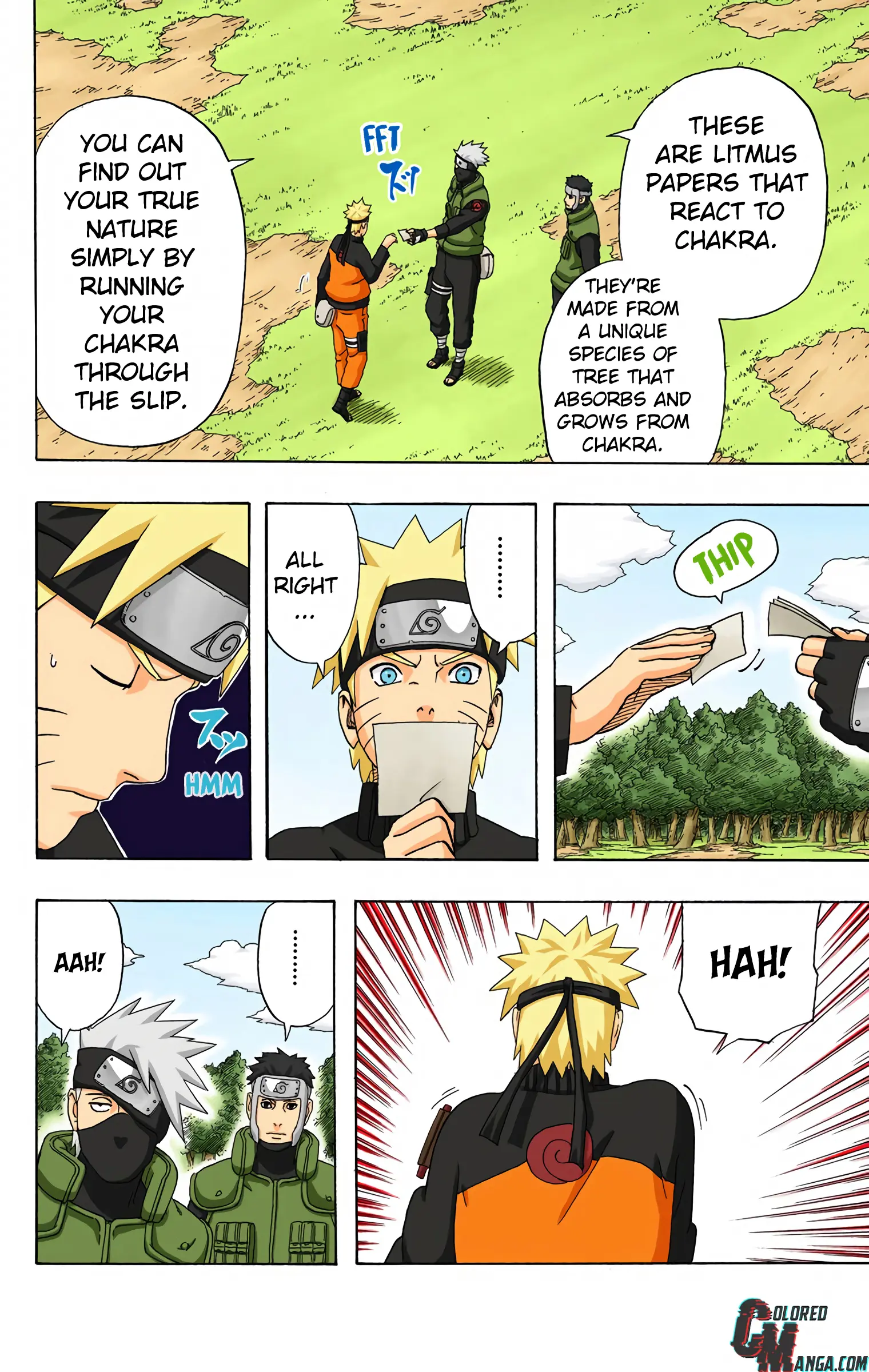 Naruto Colored Manga Online, chapter 315, page 16