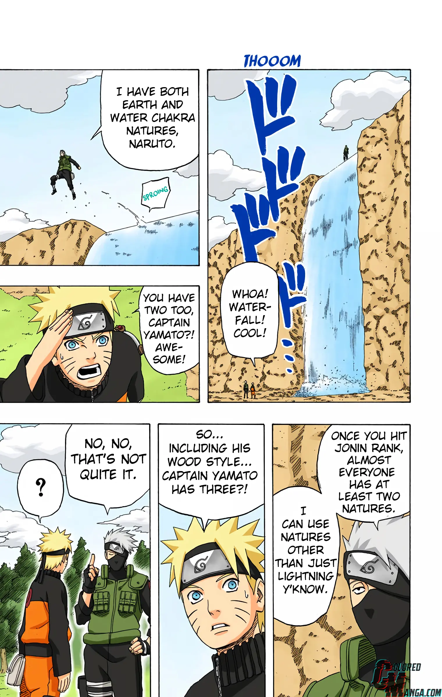 Naruto Colored Manga Online, chapter 316, page 5