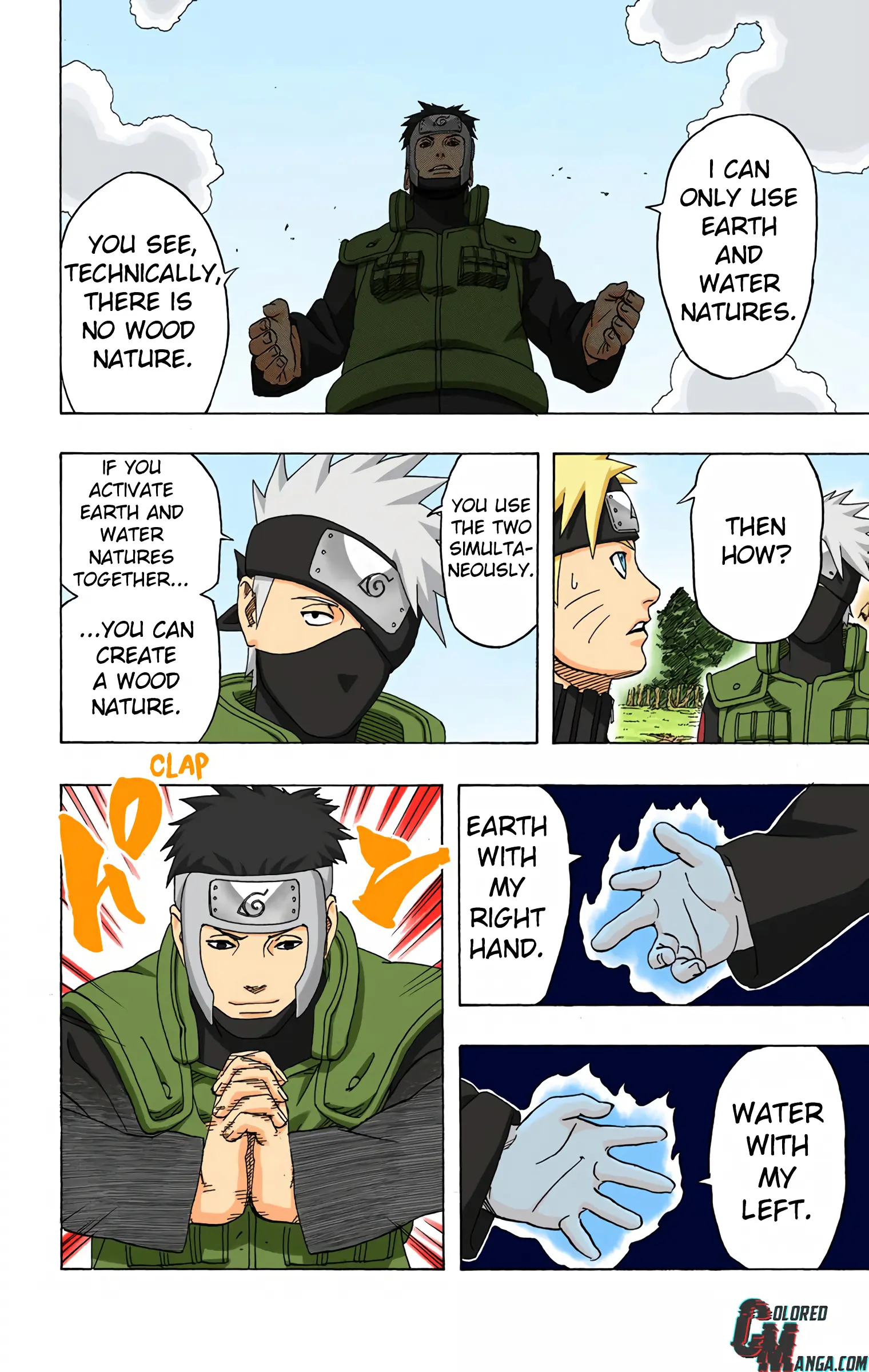 Naruto Colored Manga Online, chapter 316, page 6