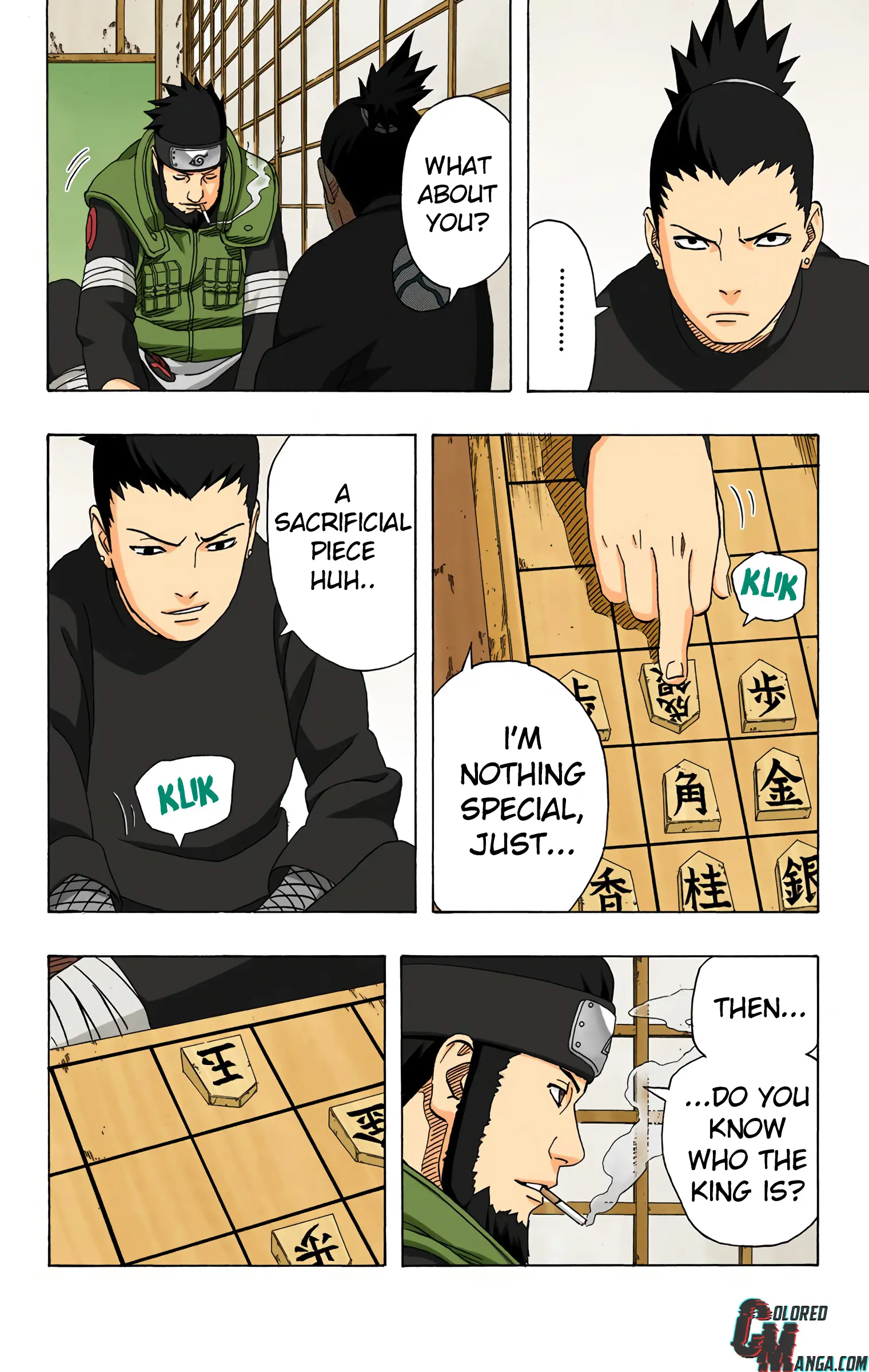 Naruto Colored Manga Online, chapter 316, page 14