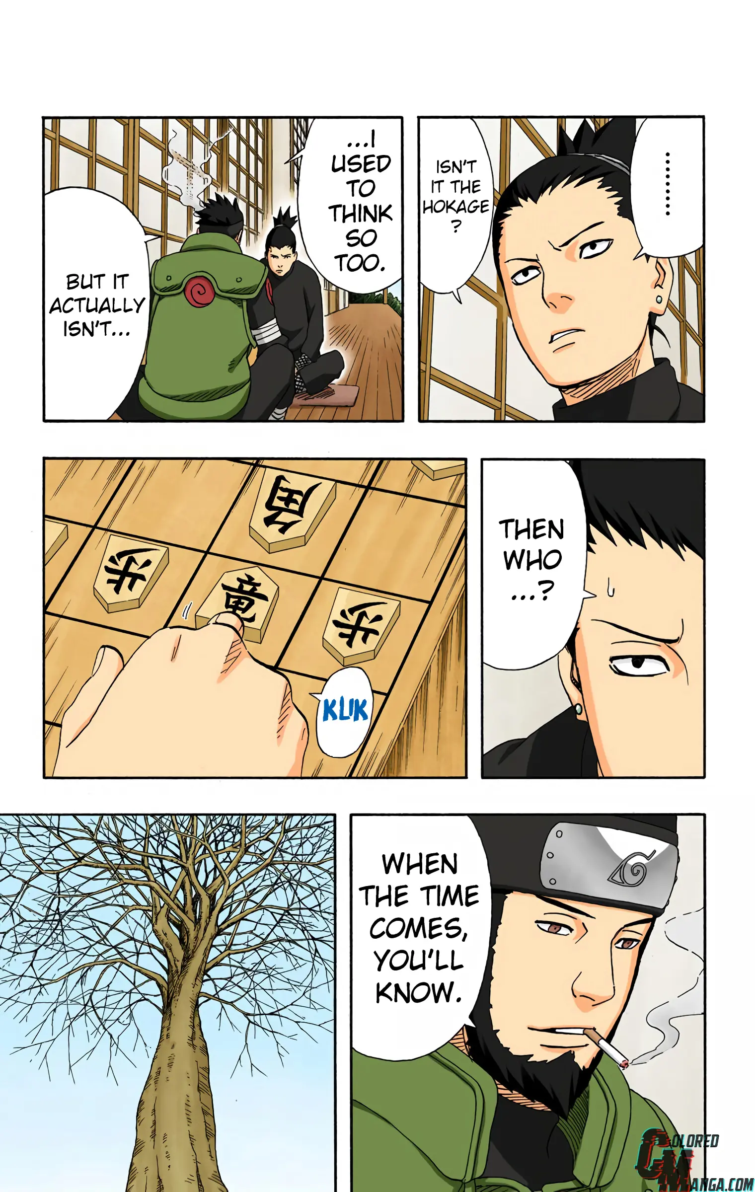 Naruto Colored Manga Online, chapter 316, page 15
