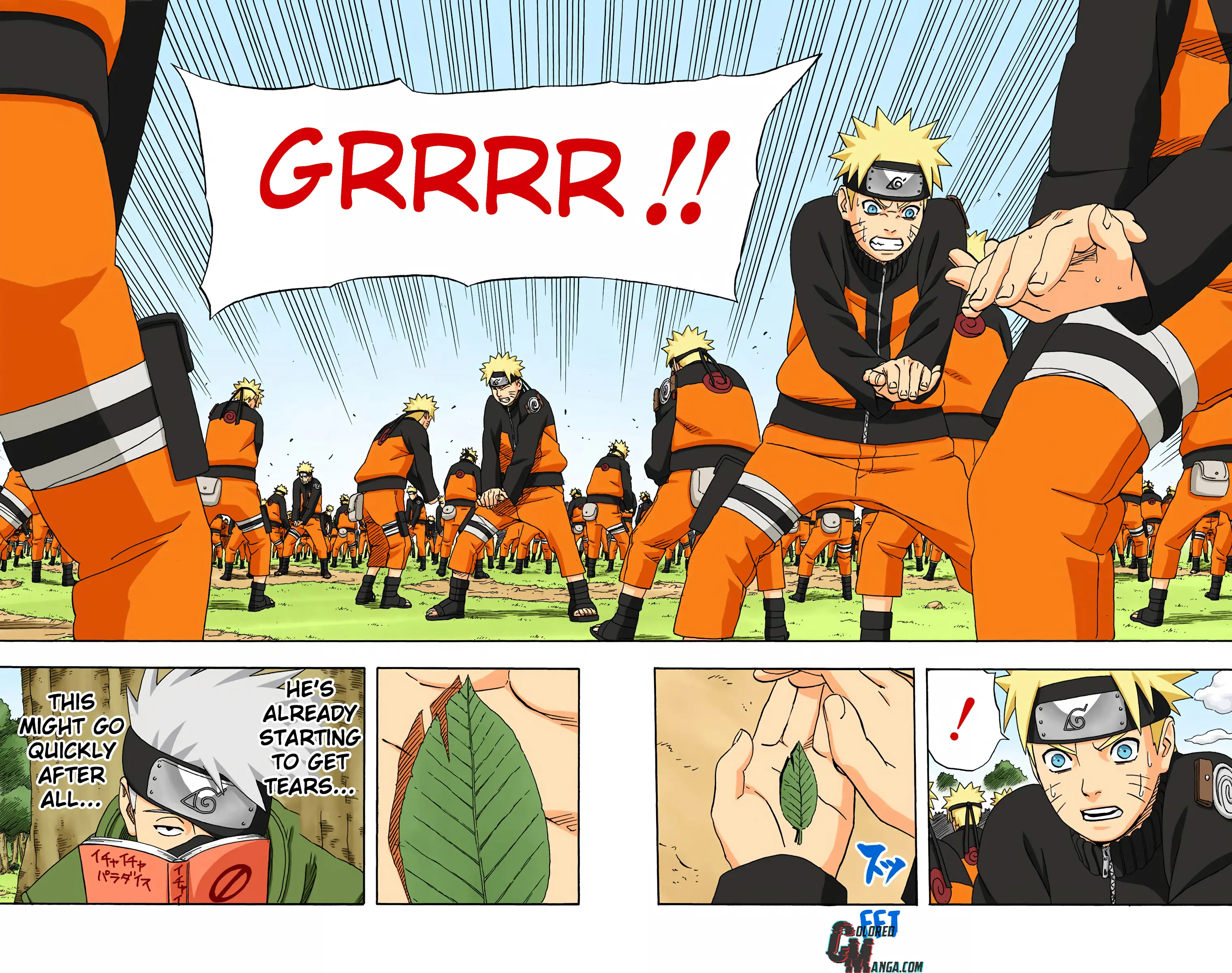 Naruto Colored Manga Online, chapter 316, page 16