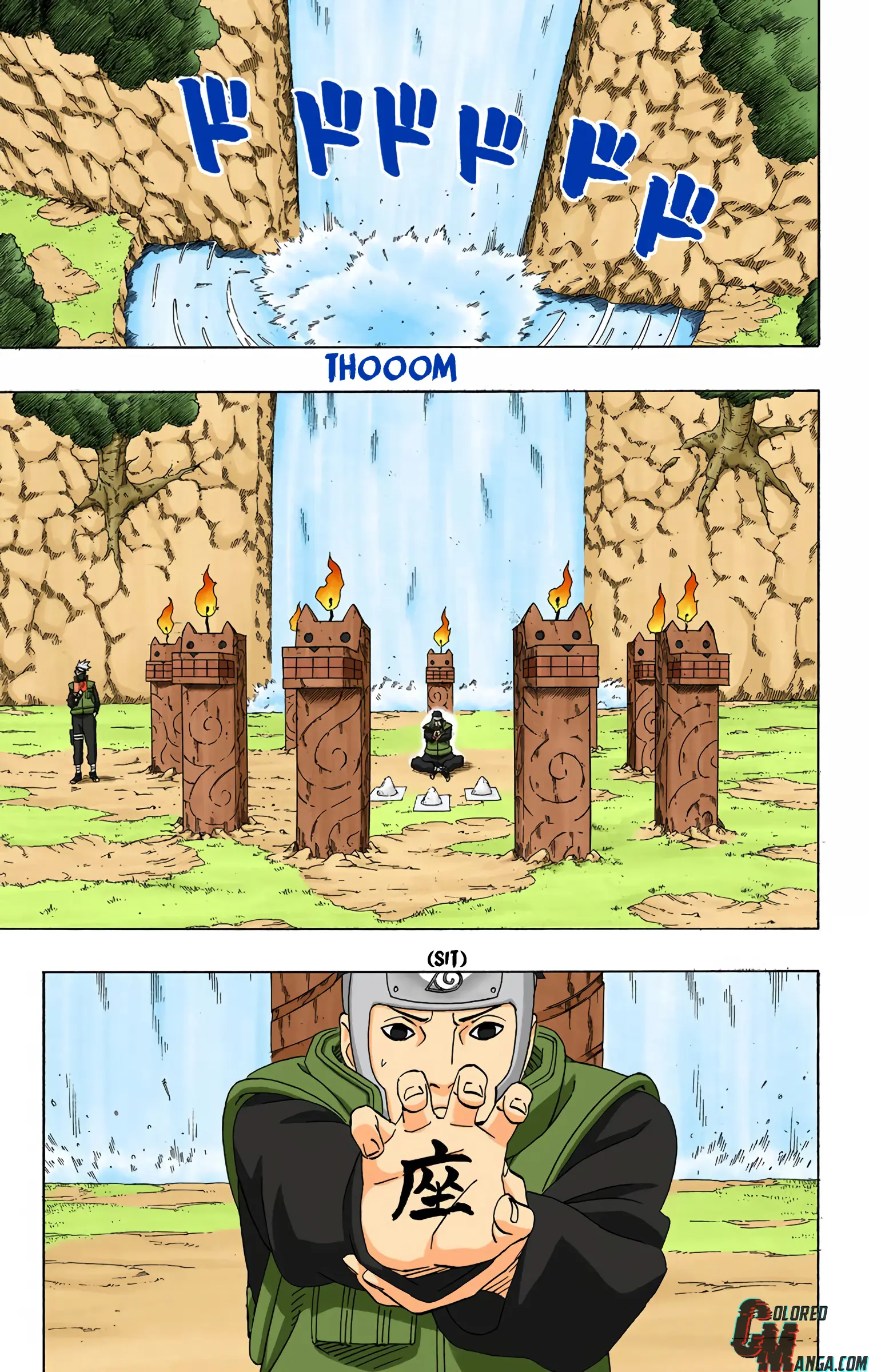 Naruto Colored Manga Online, chapter 317, page 6