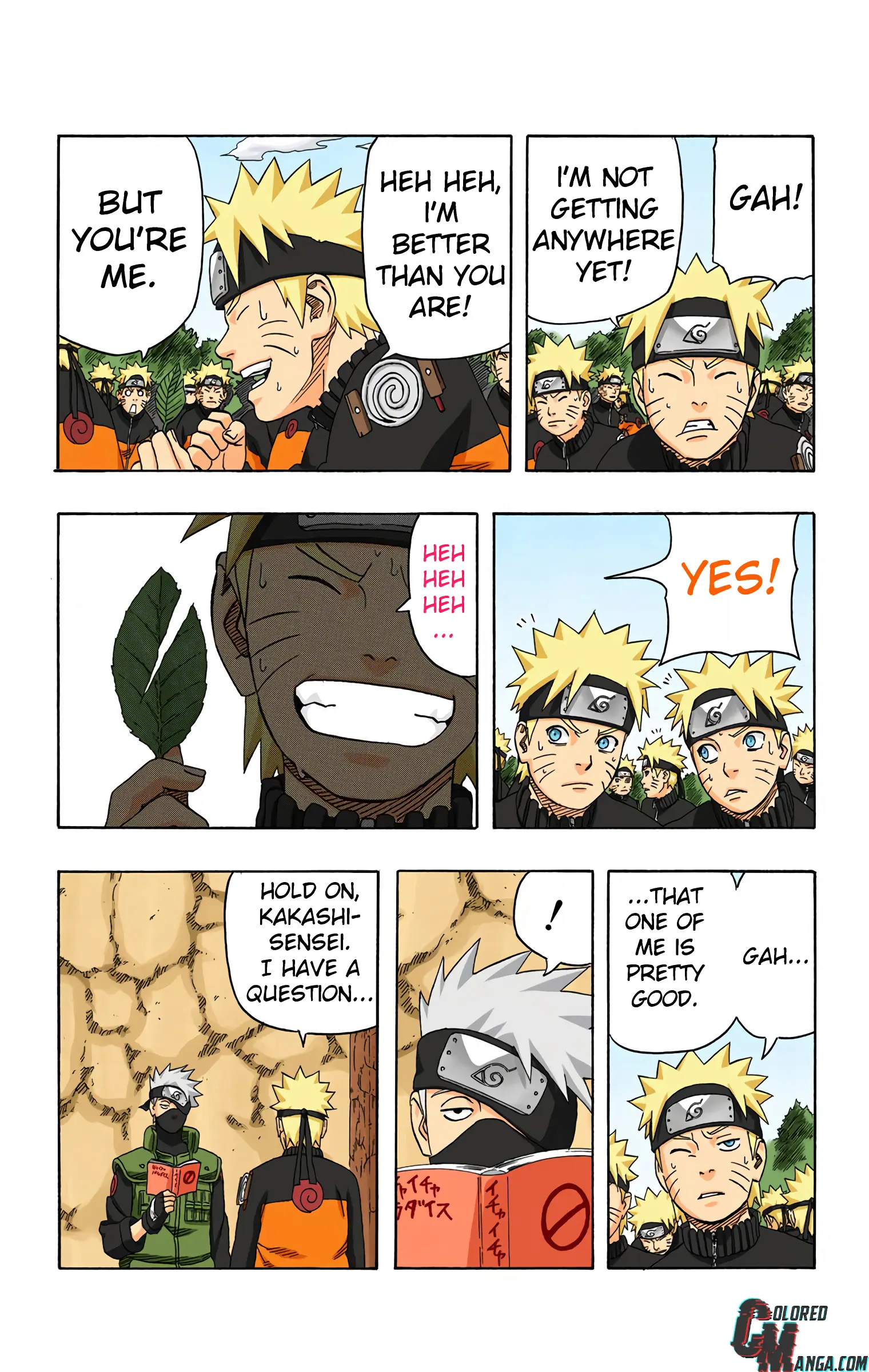 Naruto Colored Manga Online, chapter 317, page 8