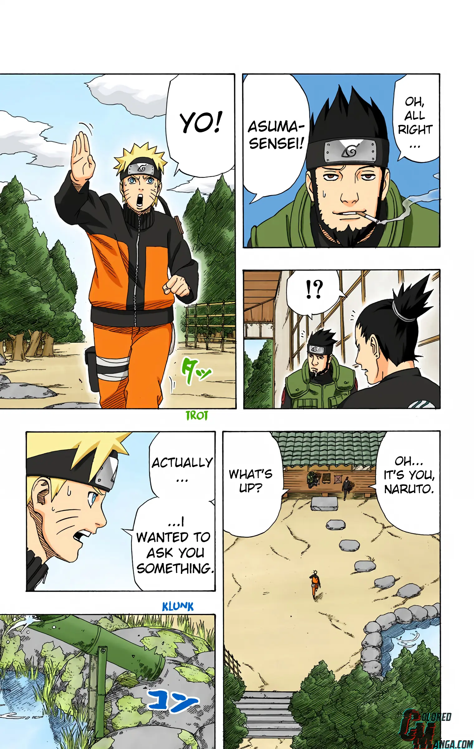 Naruto Colored Manga Online, chapter 317, page 10