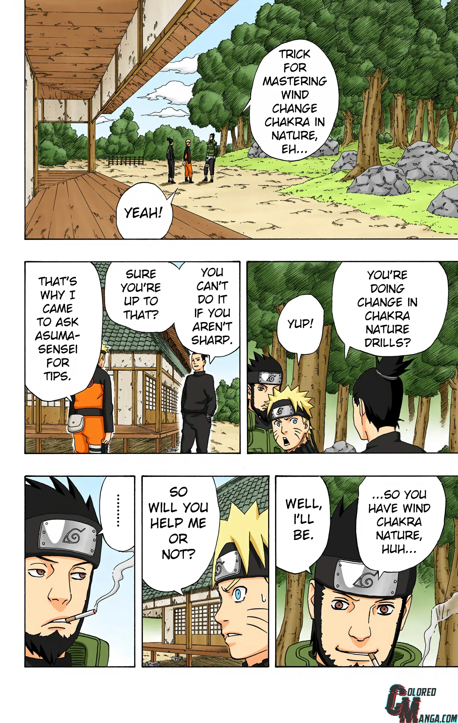 Naruto Colored Manga Online, chapter 317, page 11