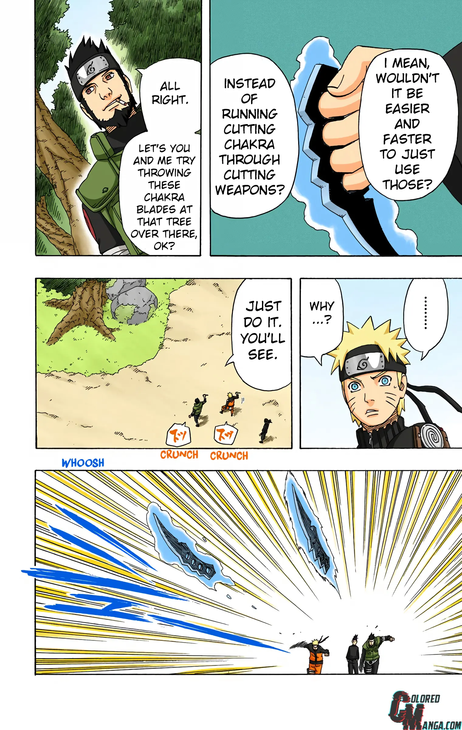 Naruto Colored Manga Online, chapter 317, page 15