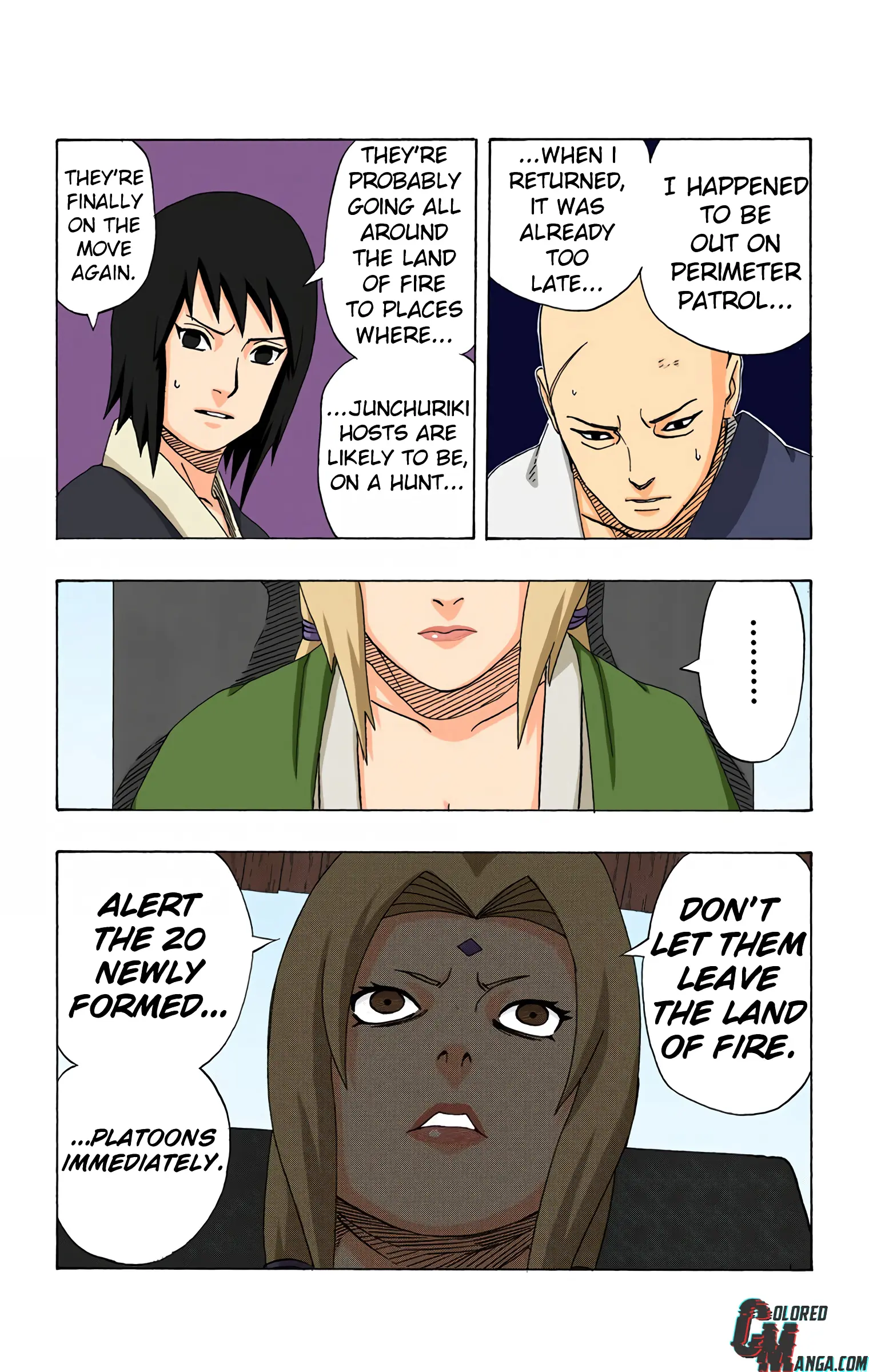 Naruto Colored Manga Online, chapter 317, page 20