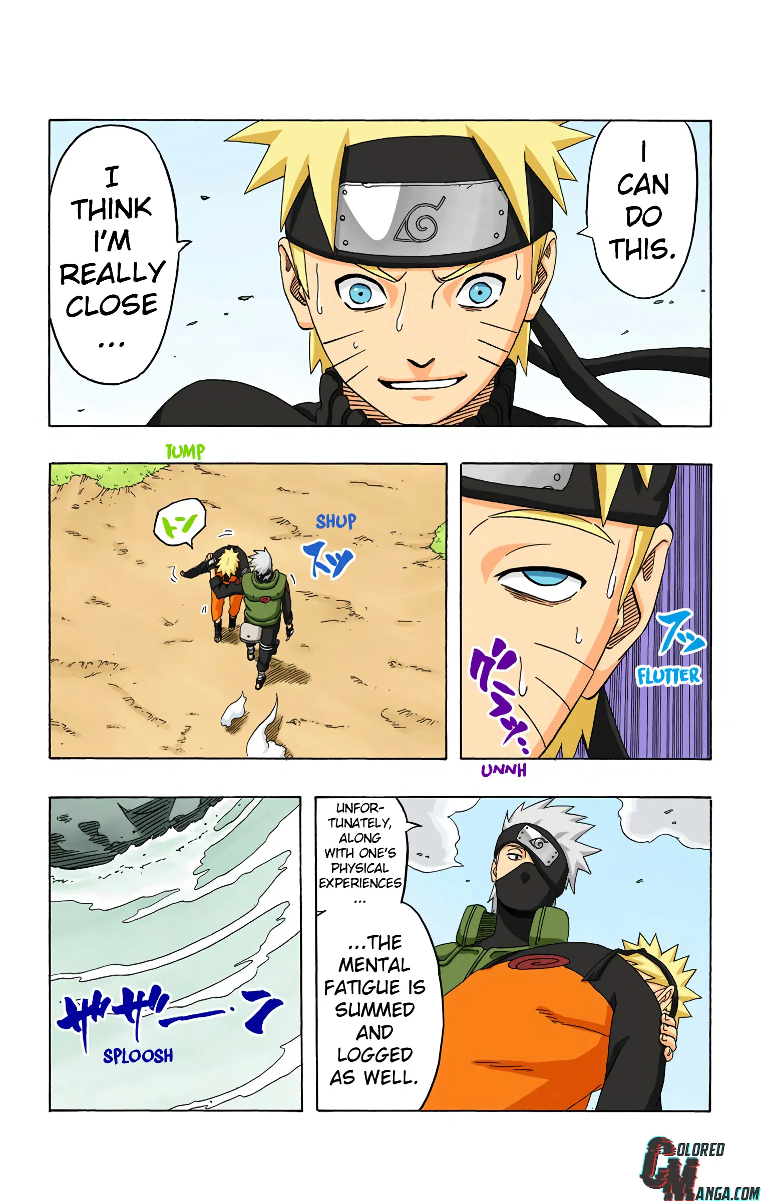 Naruto Colored Manga Online, chapter 318, page 3