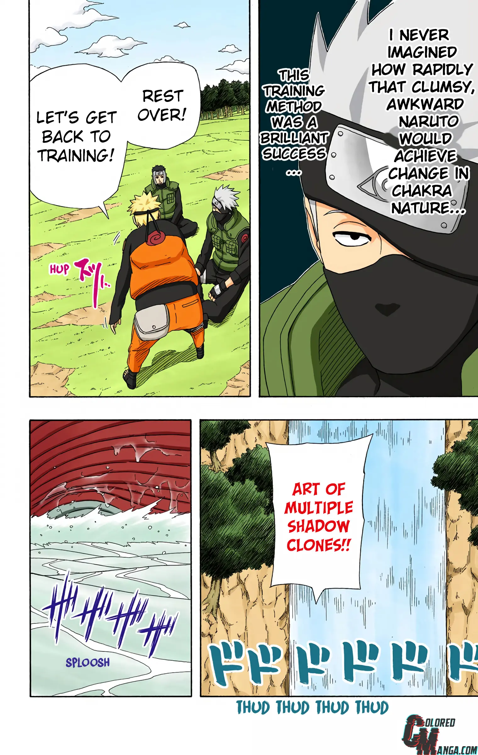 Naruto Colored Manga Online, chapter 318, page 10