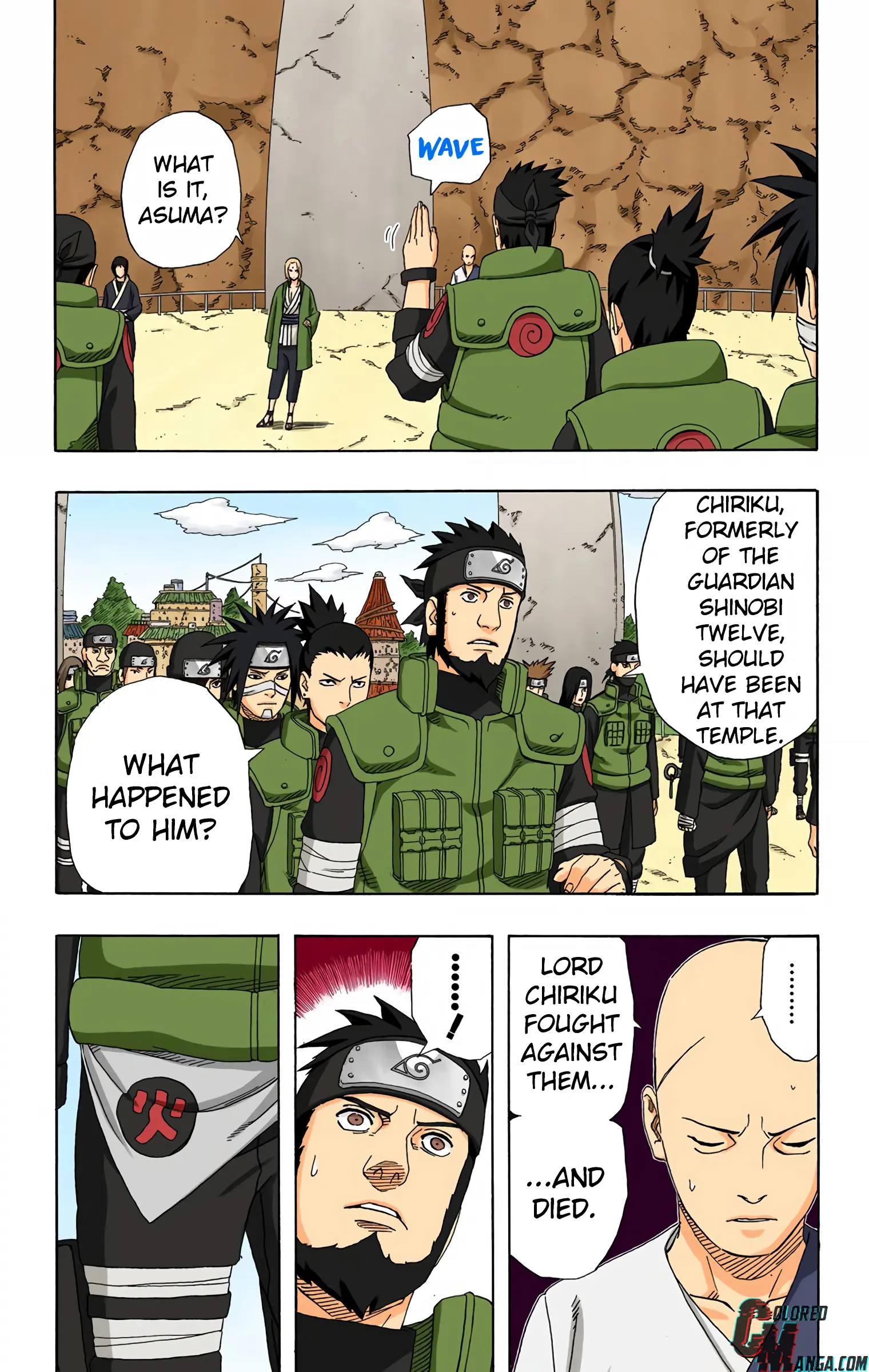 Naruto Colored Manga Online, chapter 318, page 15