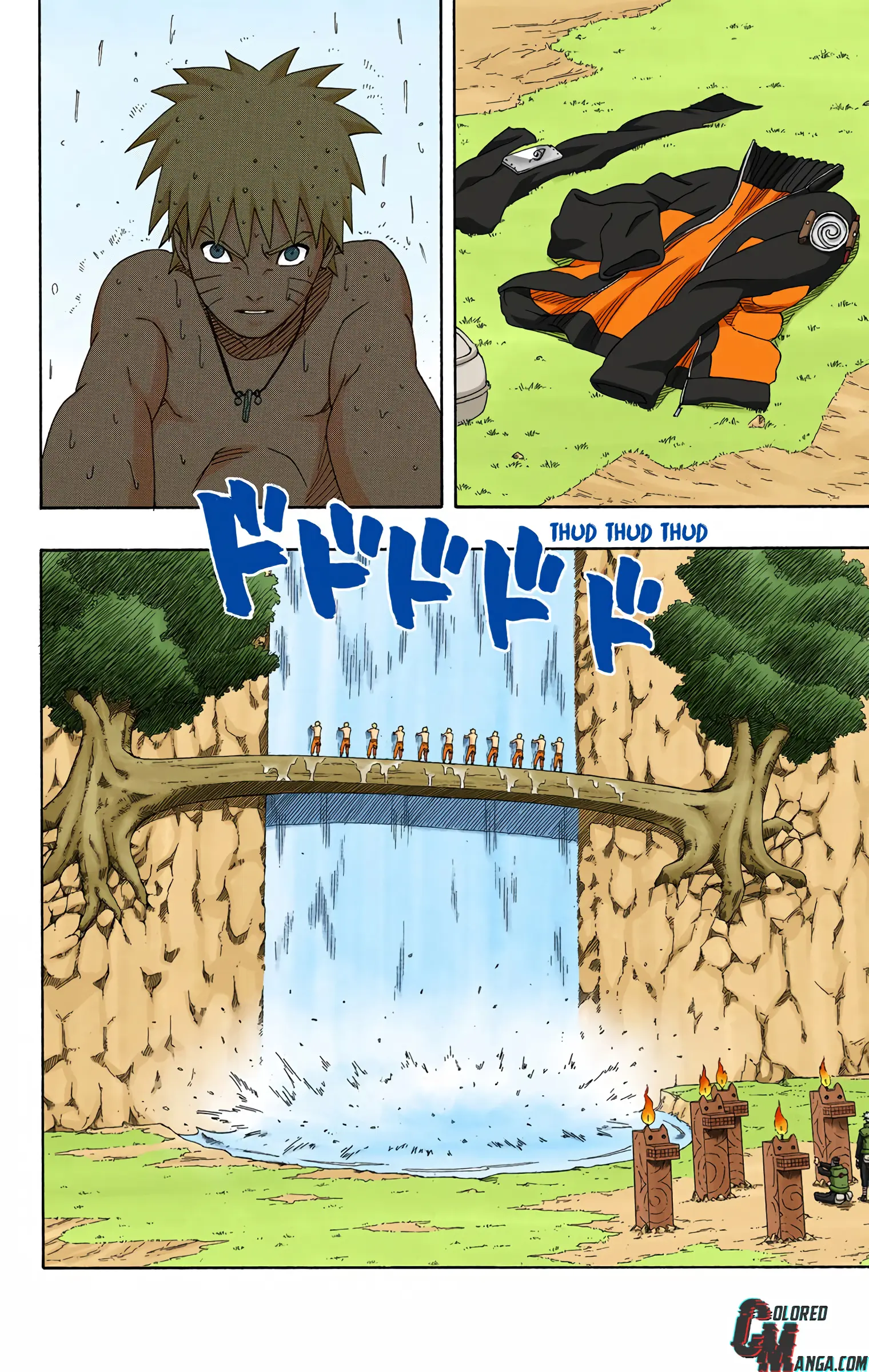 Naruto Colored Manga Online, chapter 319, page 4