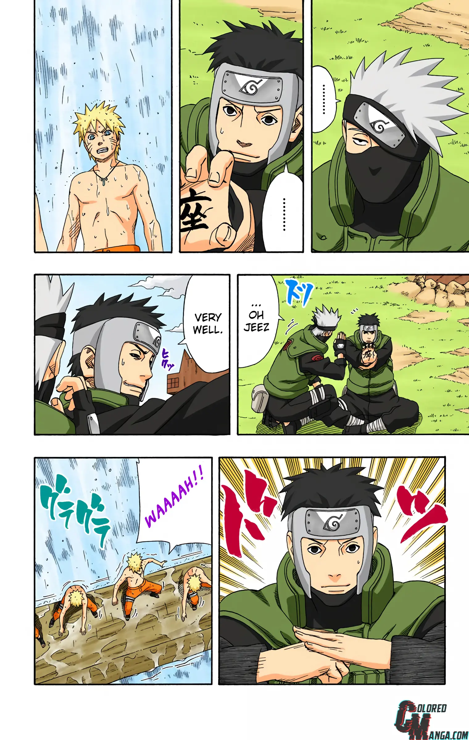 Naruto Colored Manga Online, chapter 319, page 8