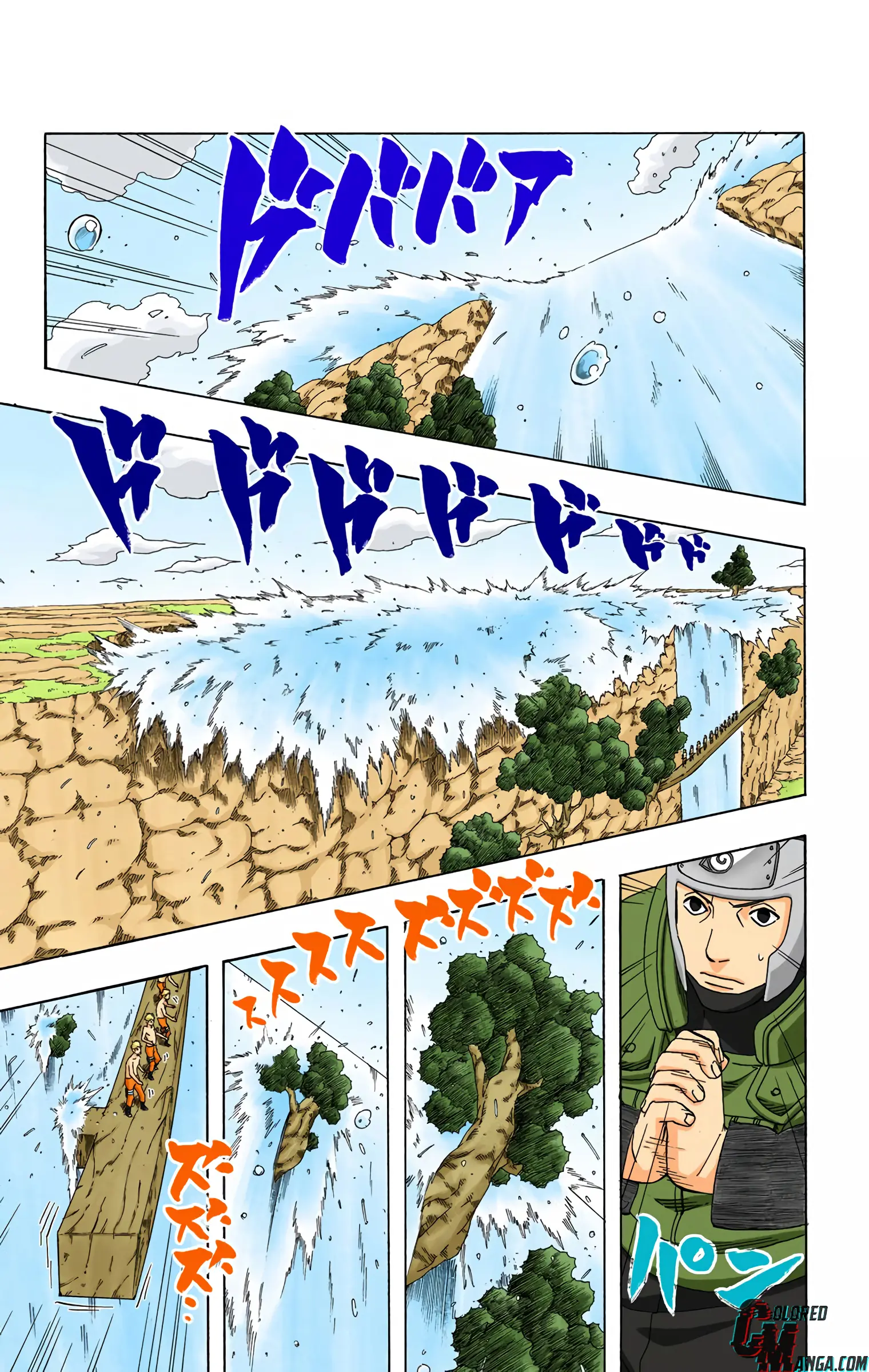 Naruto Colored Manga Online, chapter 319, page 9