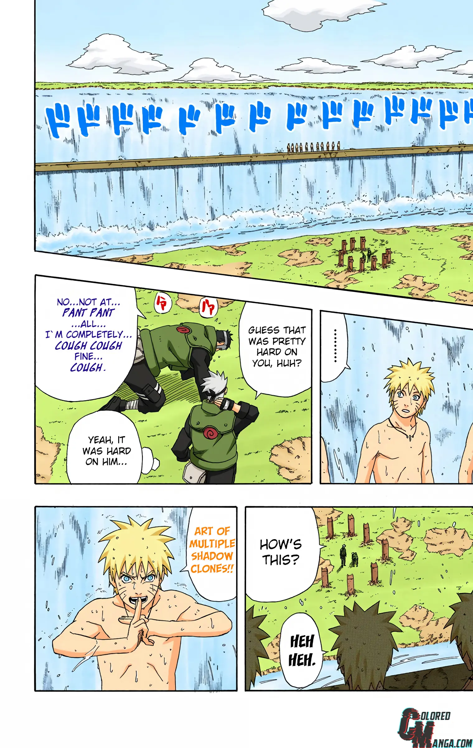 Naruto Colored Manga Online, chapter 319, page 10