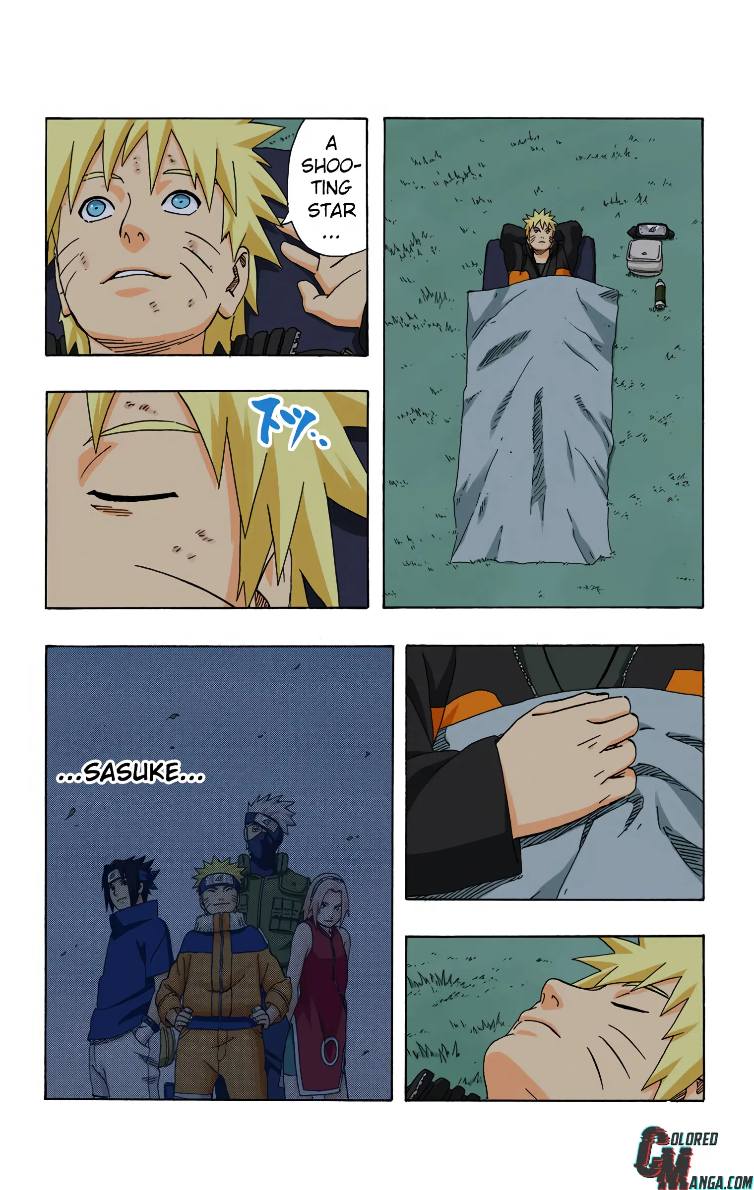 Naruto Colored Manga Online, chapter 319, page 13