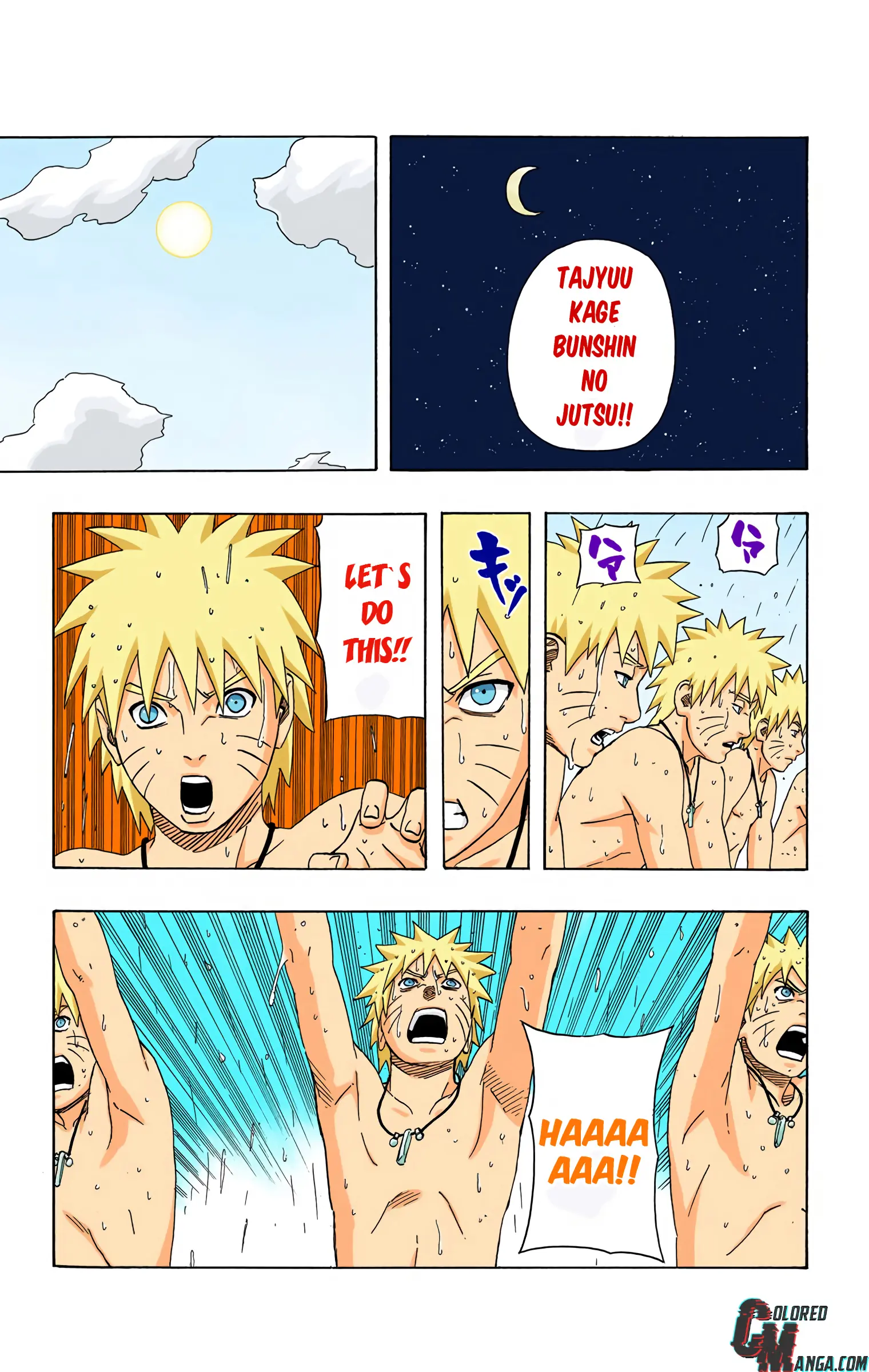 Naruto Colored Manga Online, chapter 319, page 15