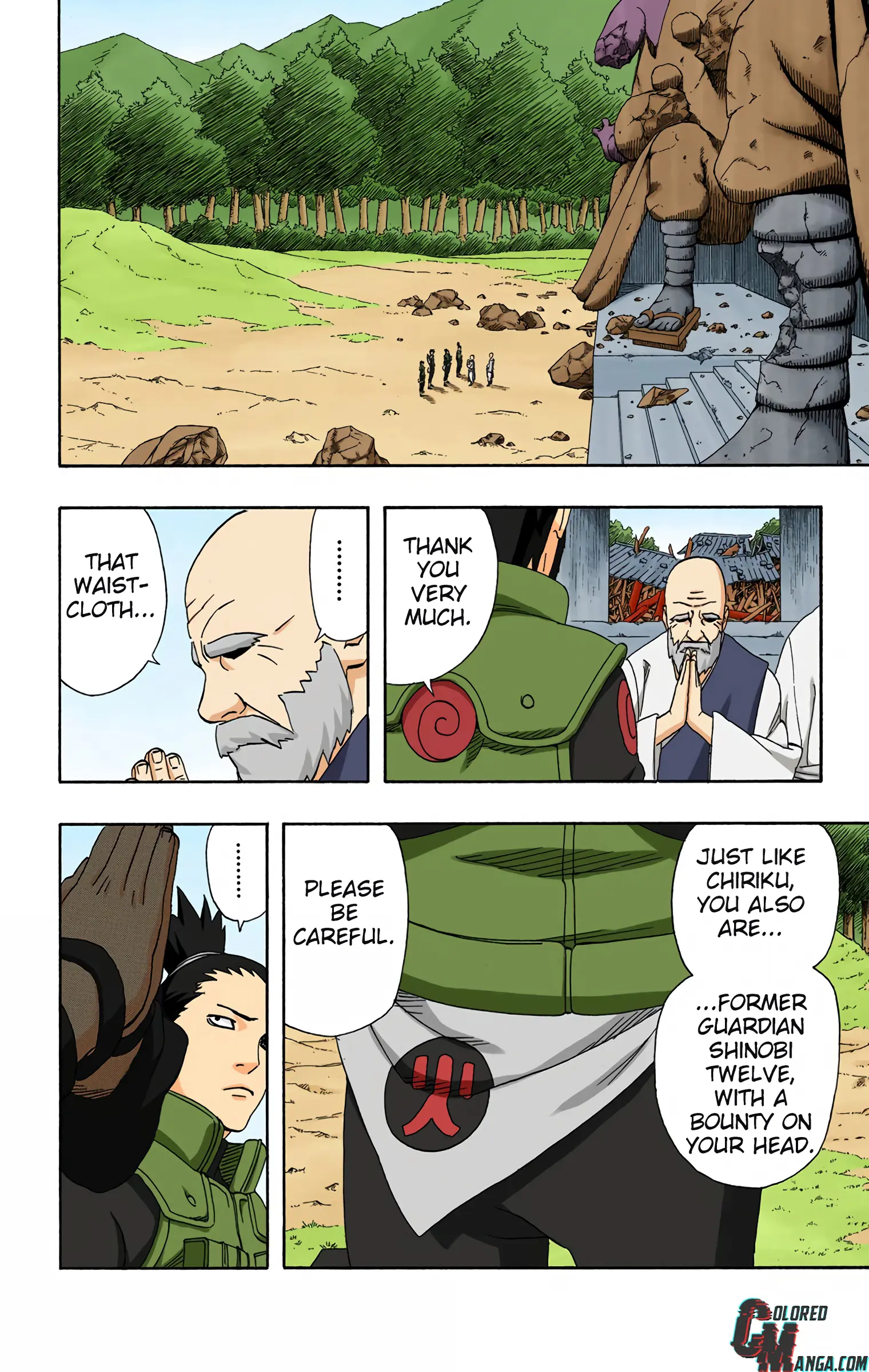 Naruto Colored Manga Online, chapter 320, page 14