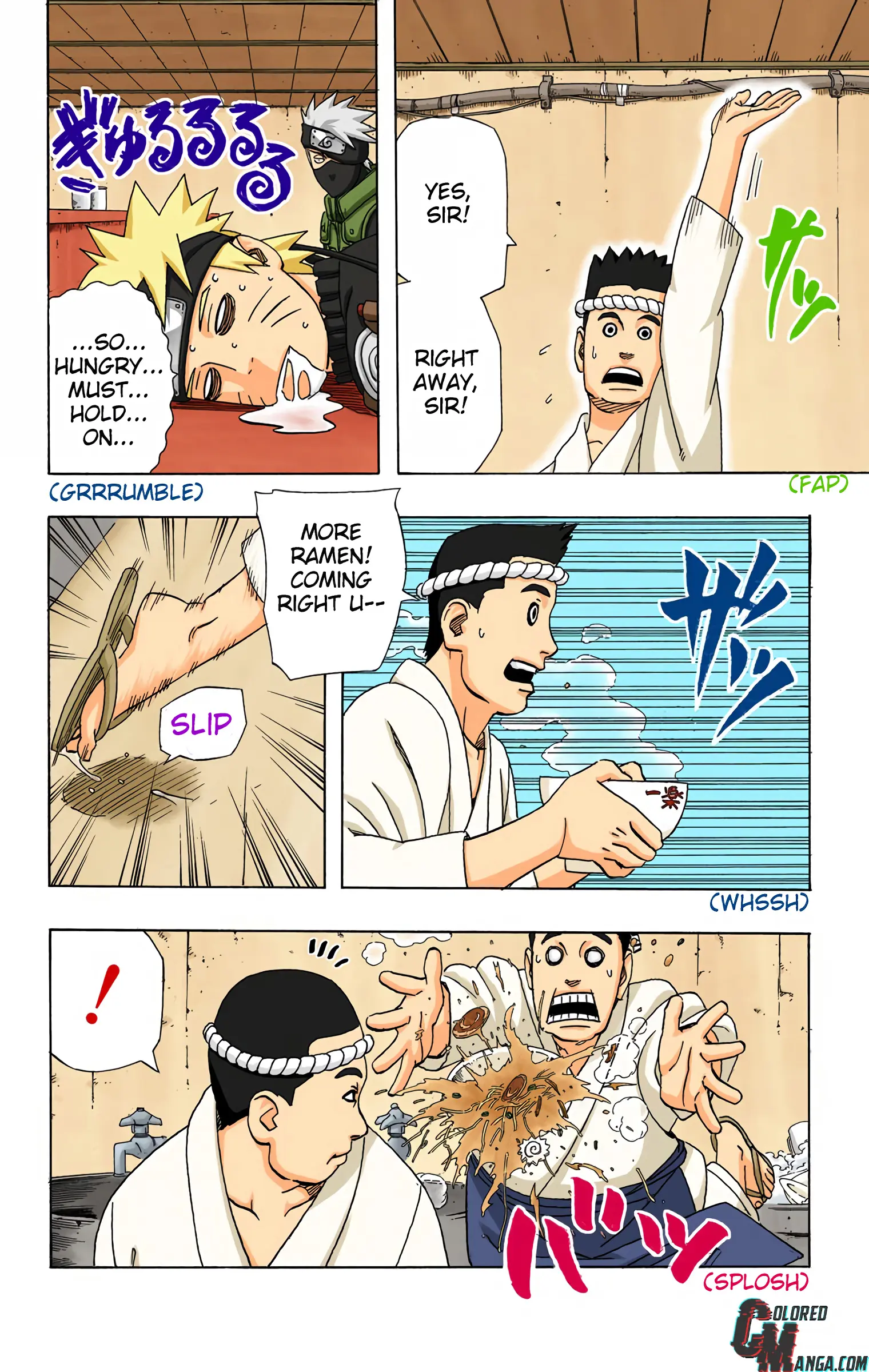 Naruto Colored Manga Online, chapter 320, page 18