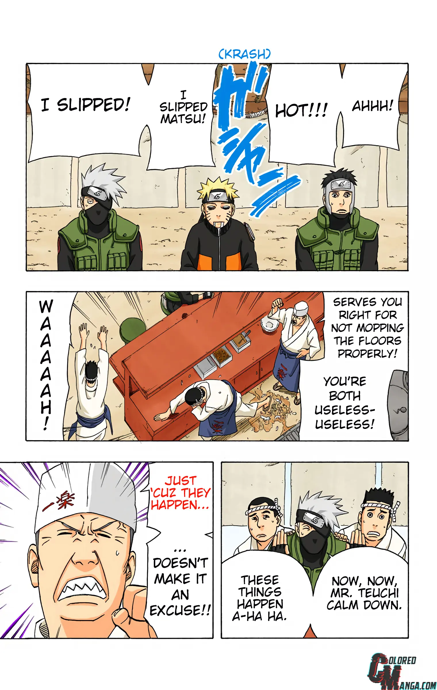 Naruto Colored Manga Online, chapter 320, page 19