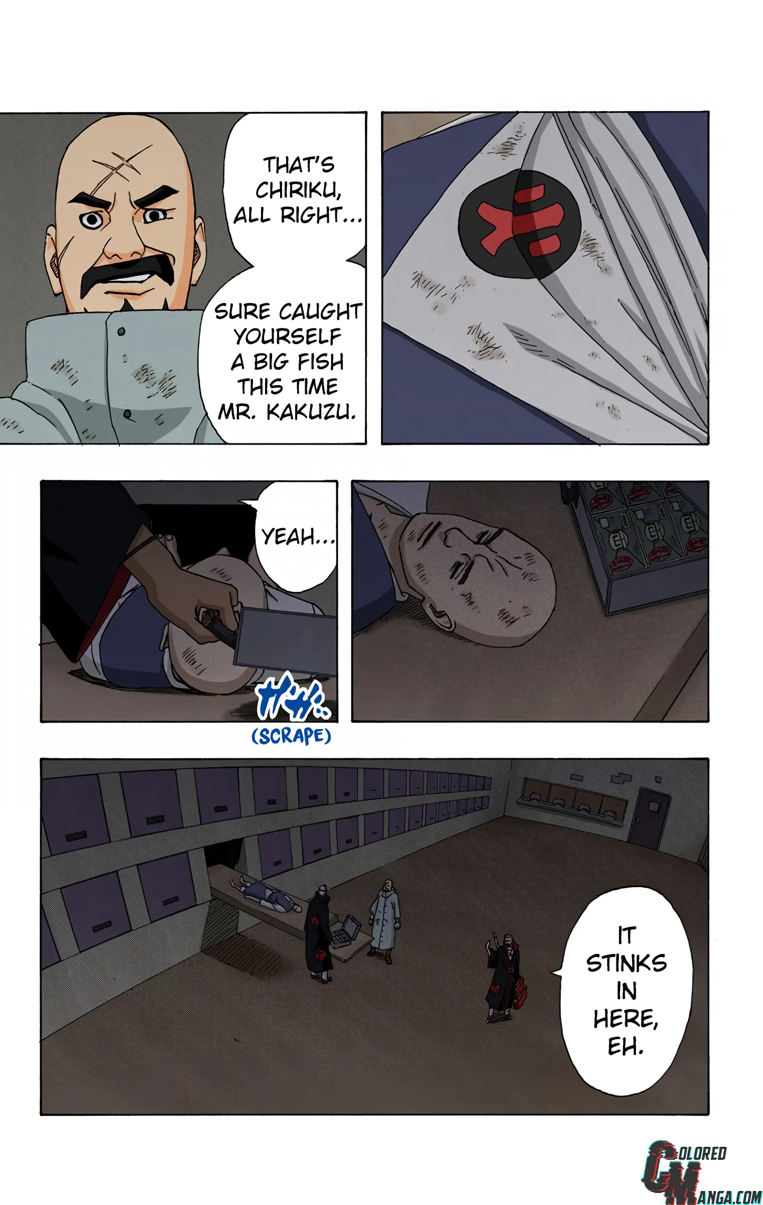 Naruto Colored Manga Online, chapter 320, page 21
