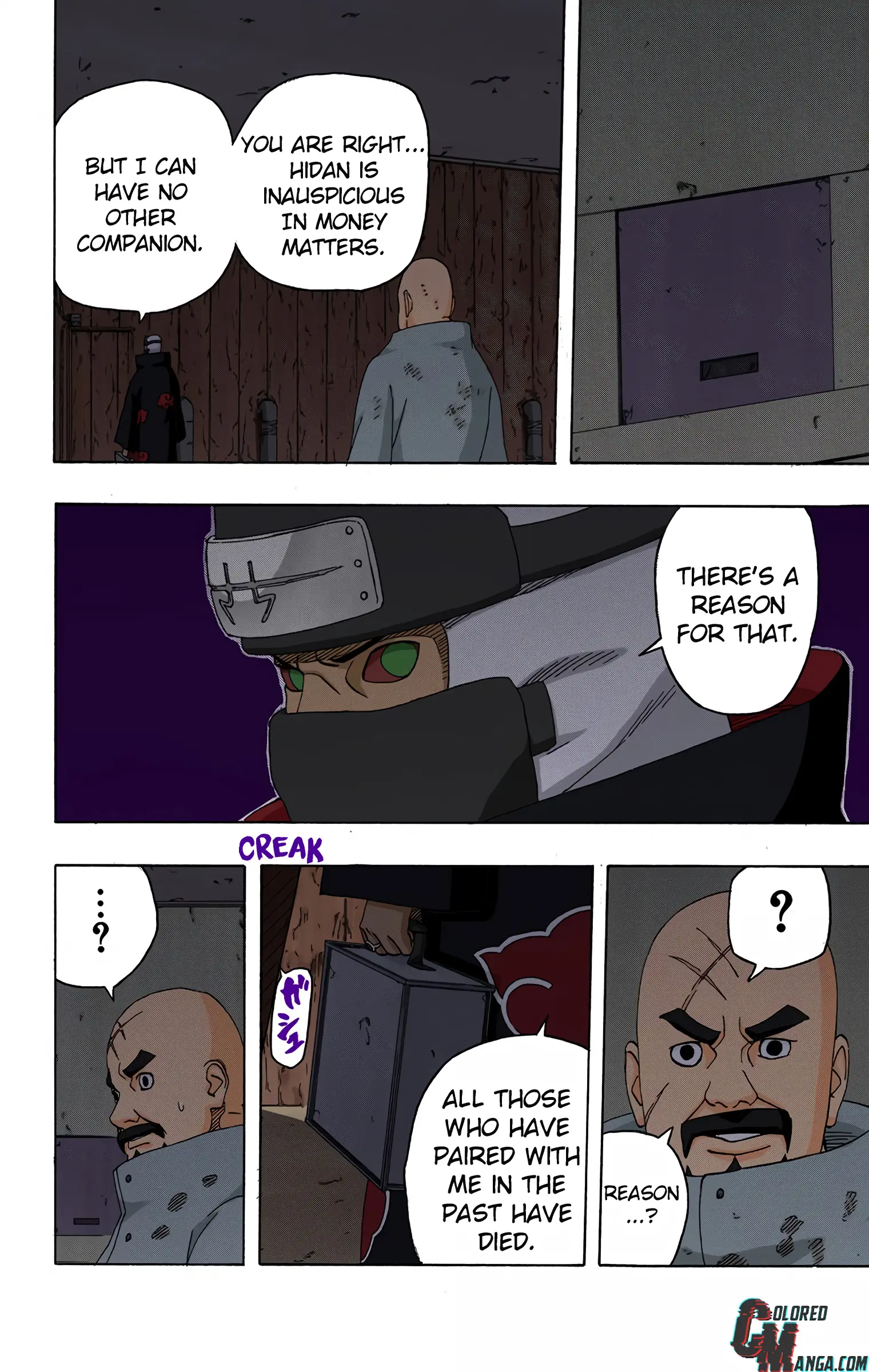 Naruto Colored Manga Online, chapter 322, page 4