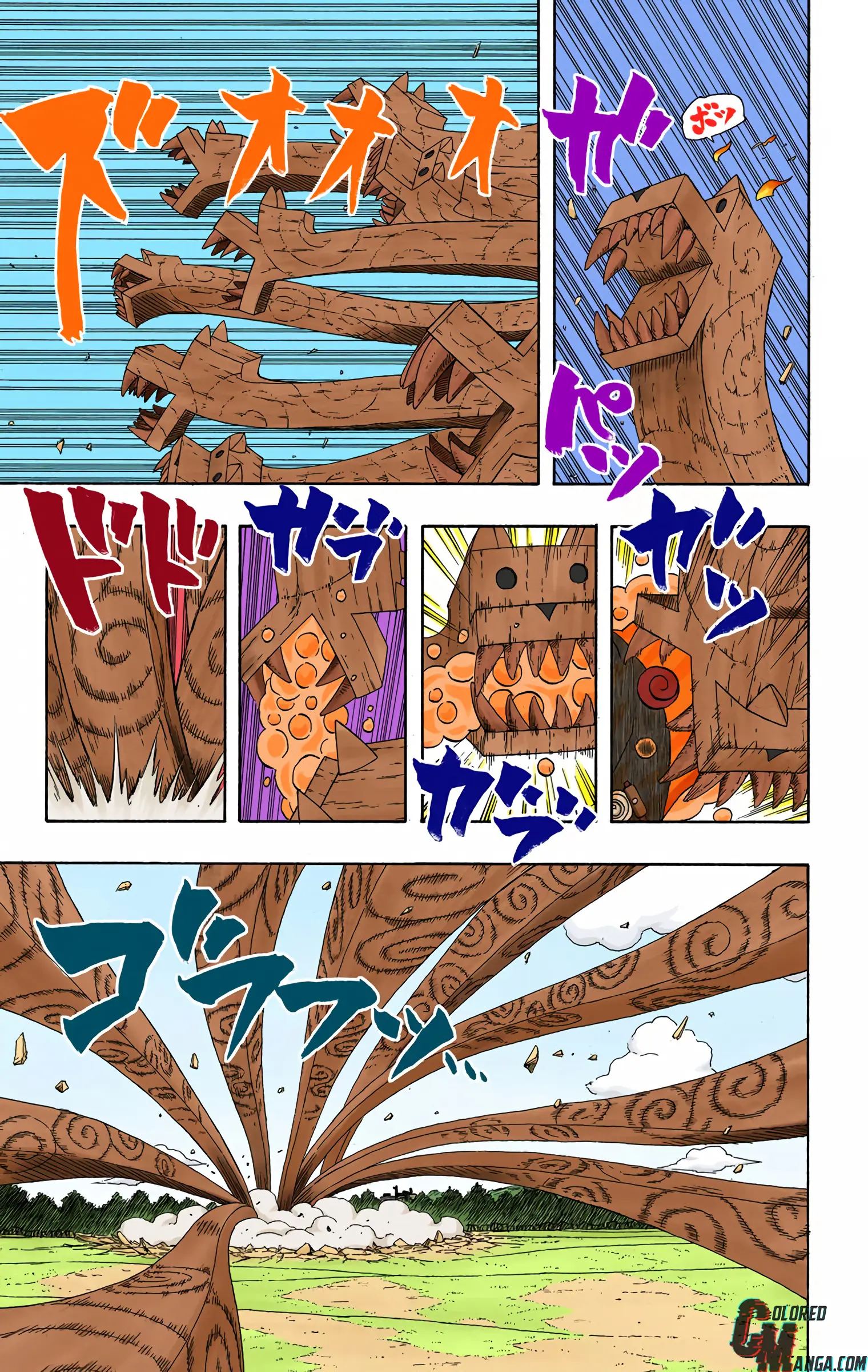 Naruto Colored Manga Online, chapter 322, page 11