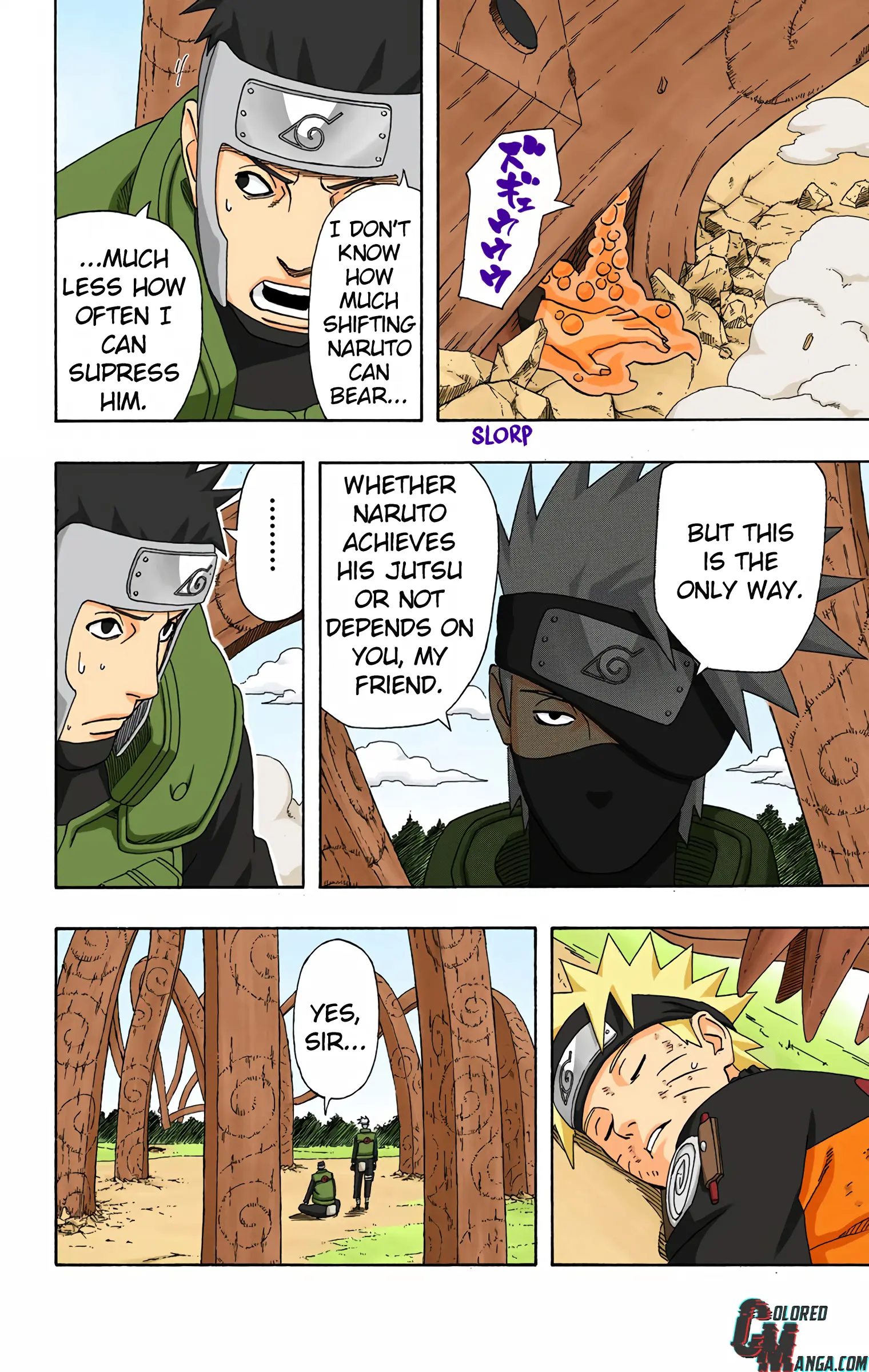Naruto Colored Manga Online, chapter 322, page 12