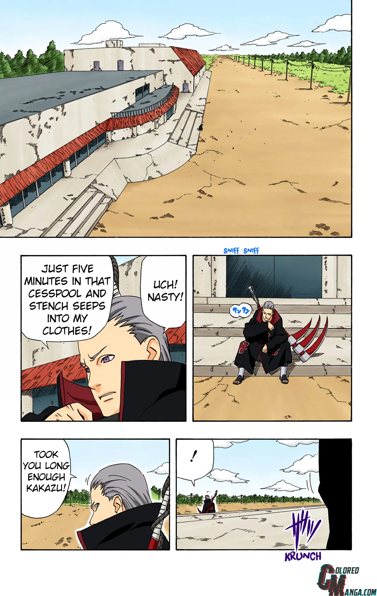 Naruto Colored Manga Online, chapter 322, page 13