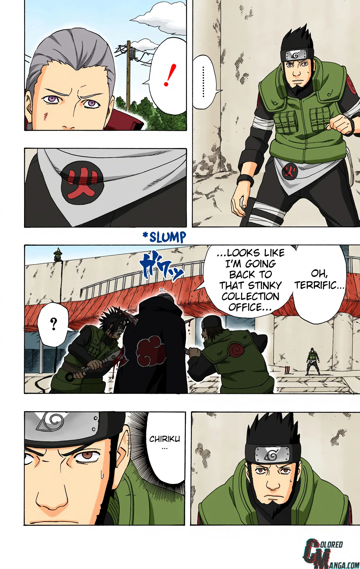 Naruto Colored Manga Online, chapter 323, page 2