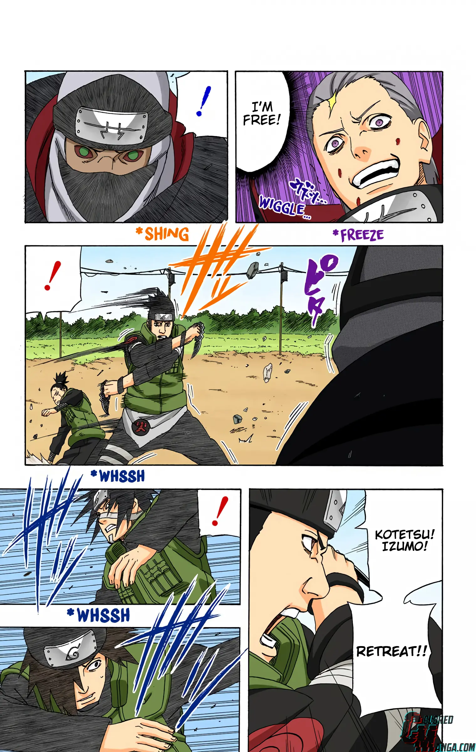 Naruto Colored Manga Online, chapter 323, page 5