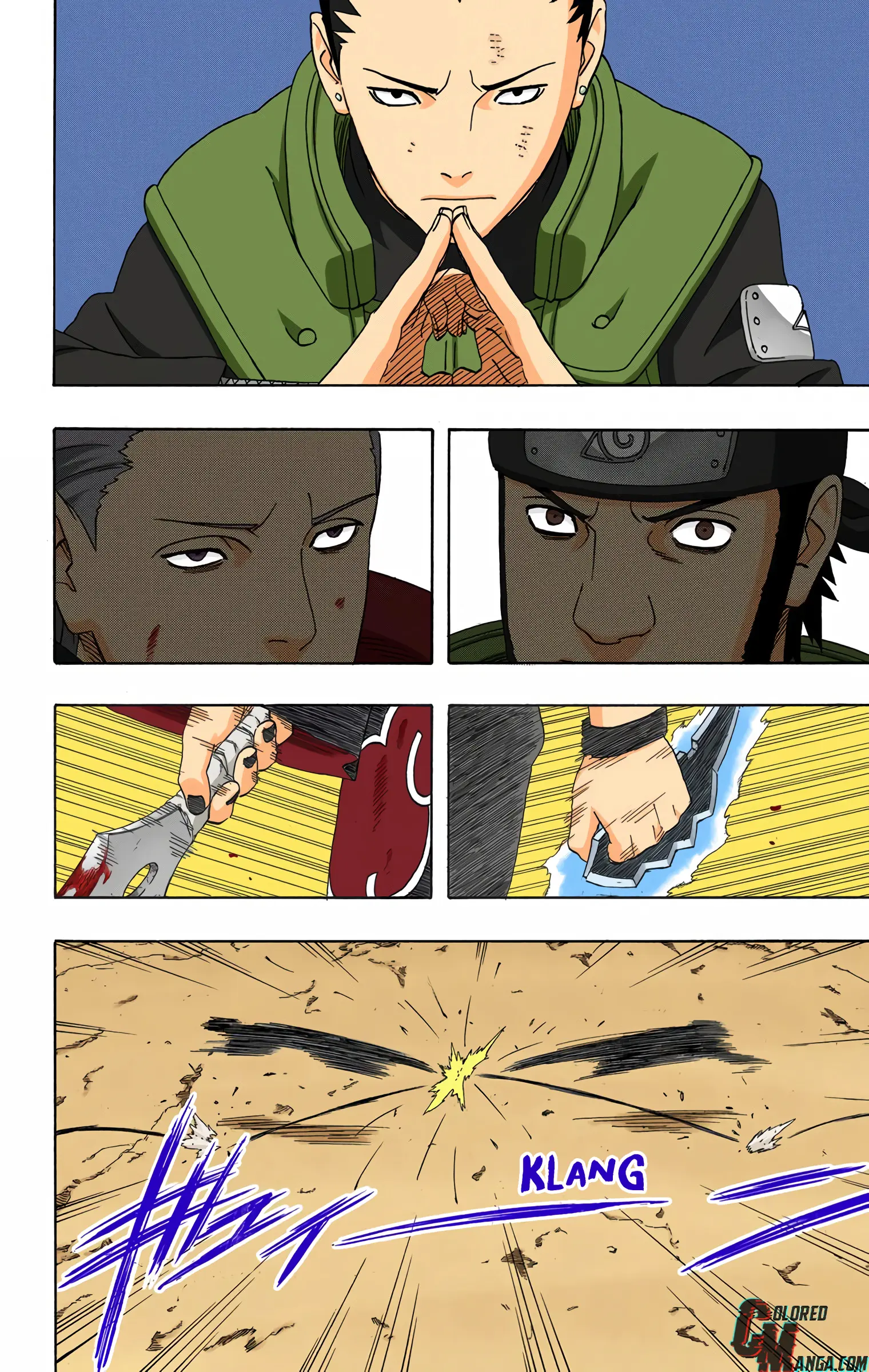 Naruto Colored Manga Online, chapter 323, page 10