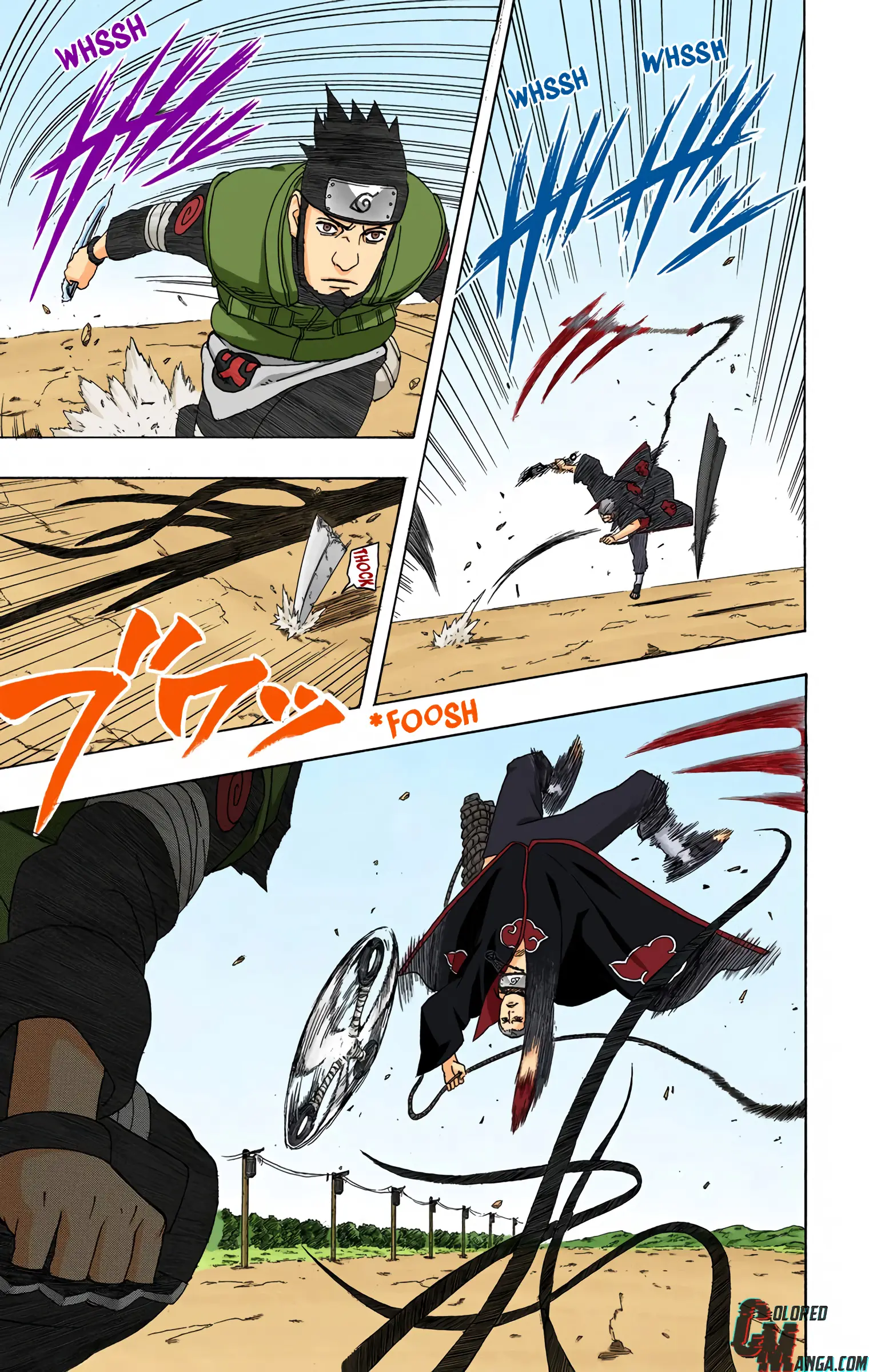 Naruto Colored Manga Online, chapter 323, page 11