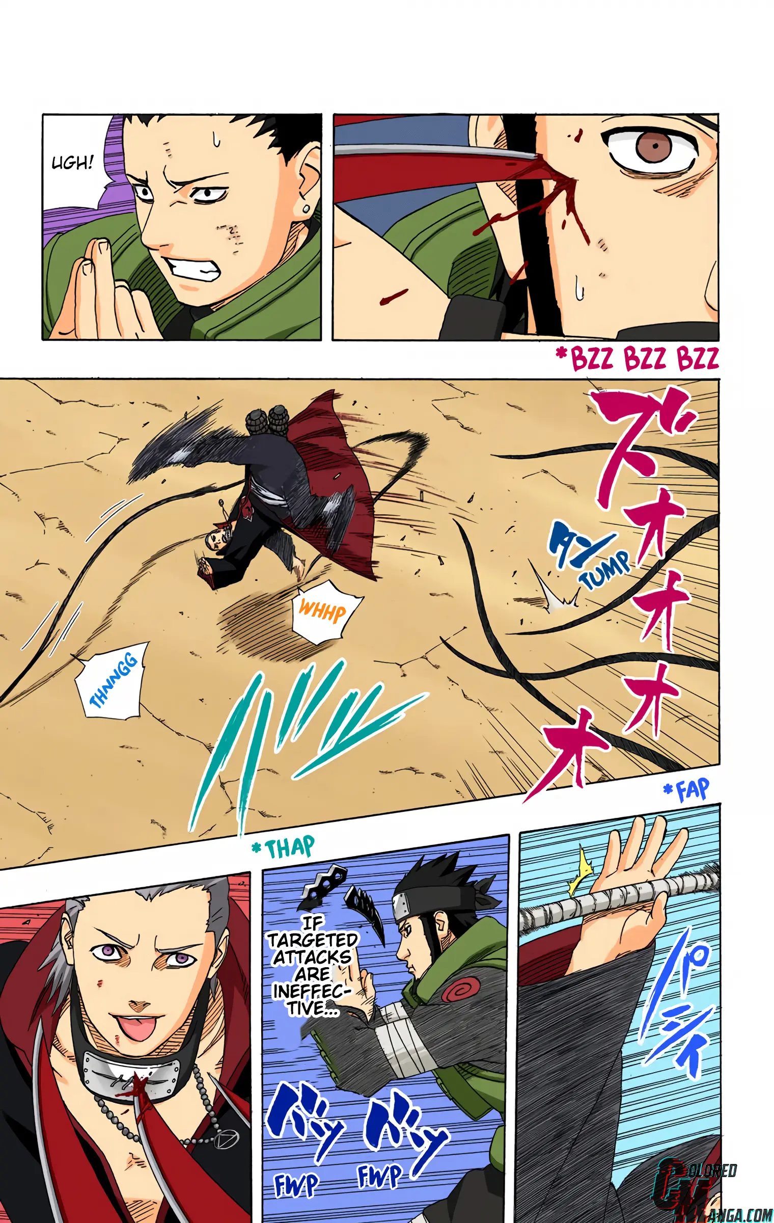 Naruto Colored Manga Online, chapter 323, page 13