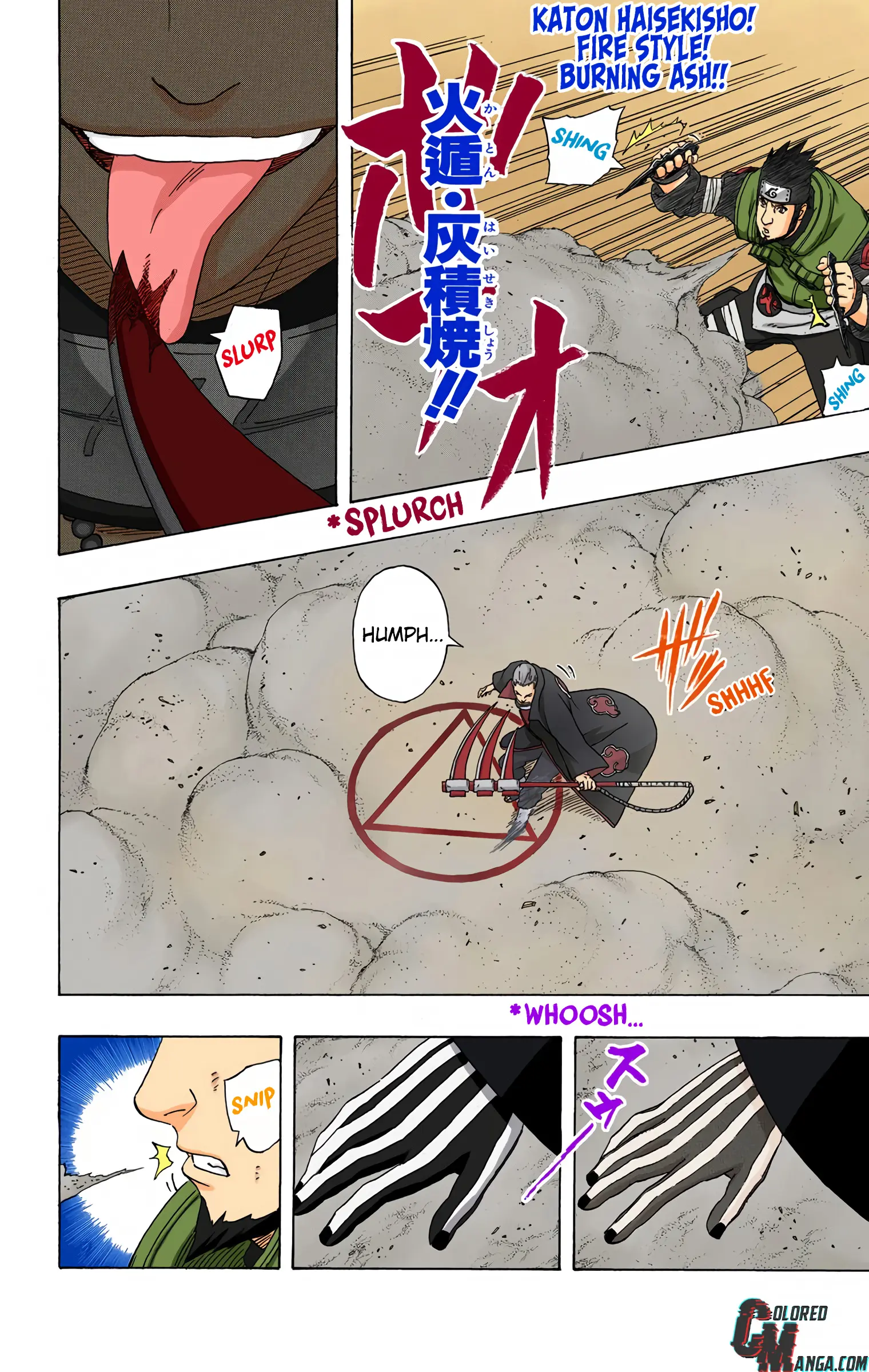 Naruto Colored Manga Online, chapter 323, page 14