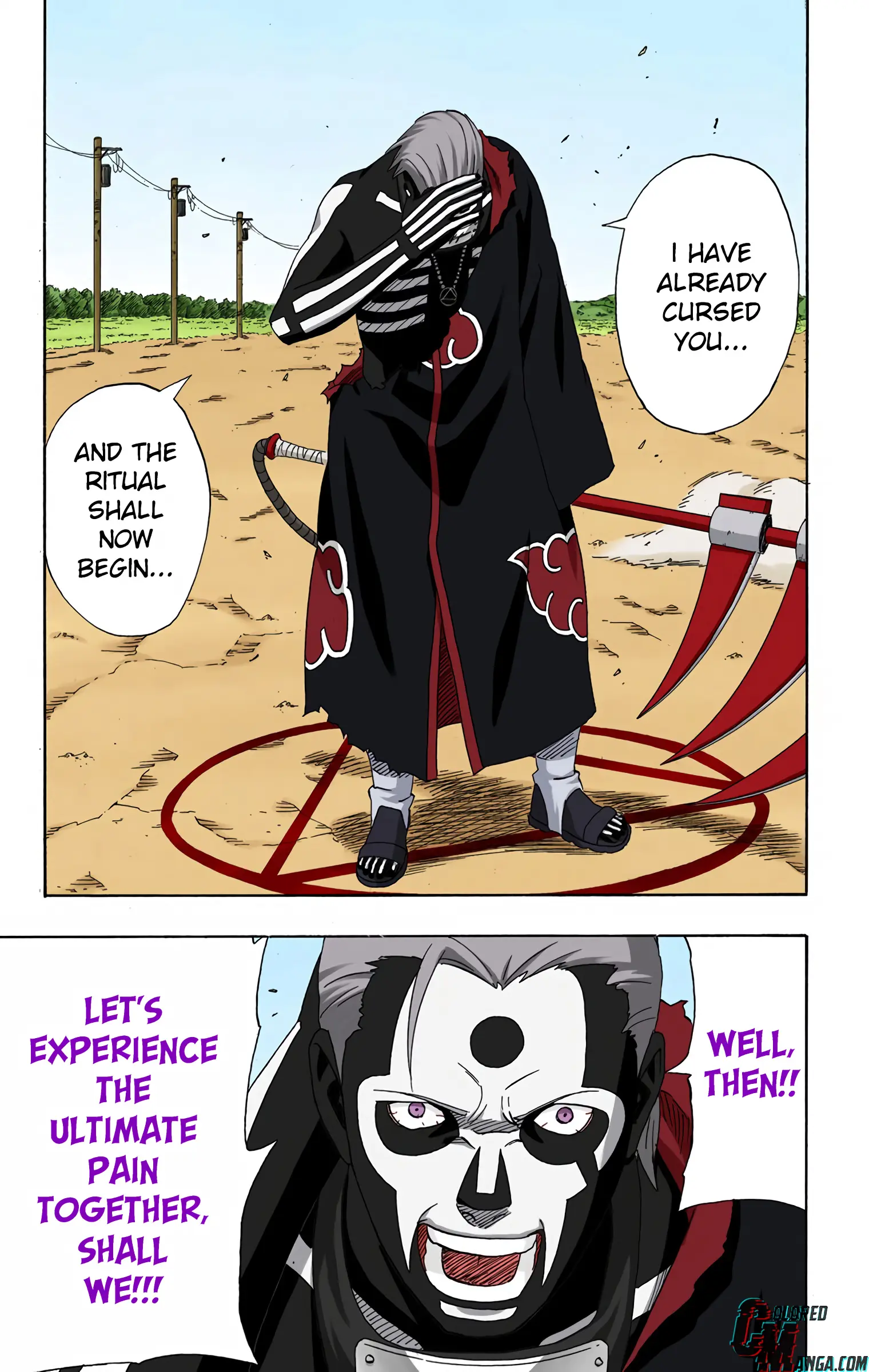 Naruto Colored Manga Online, chapter 323, page 17